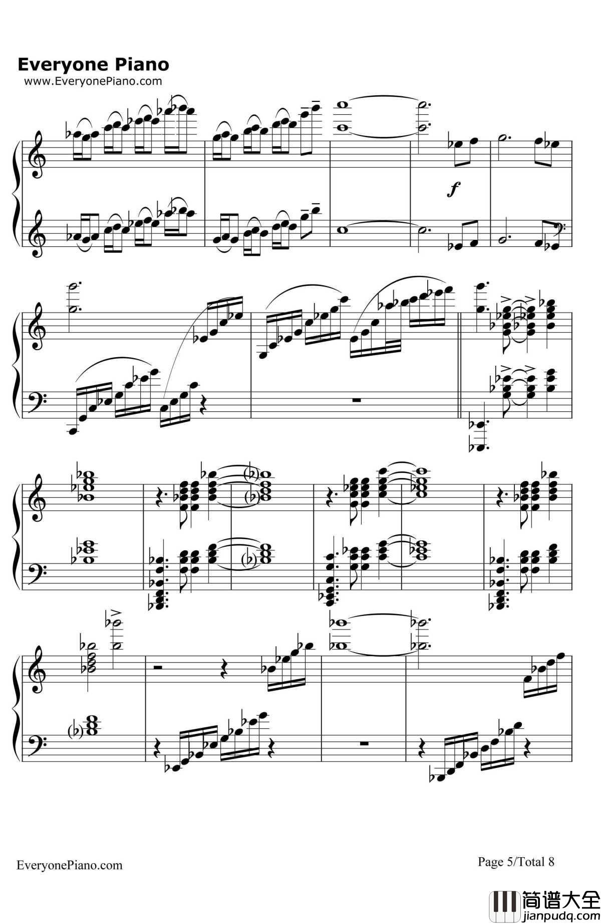 蜂鸟(Kolibre)钢琴谱_马克西姆Maksim