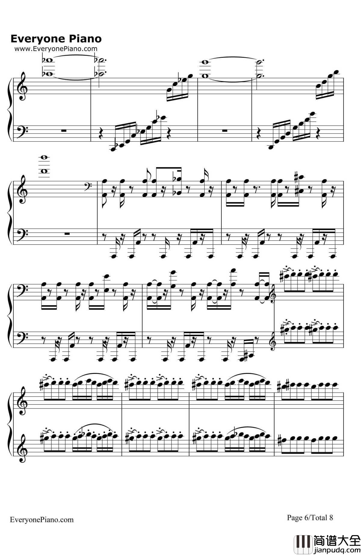 蜂鸟(Kolibre)钢琴谱_马克西姆Maksim