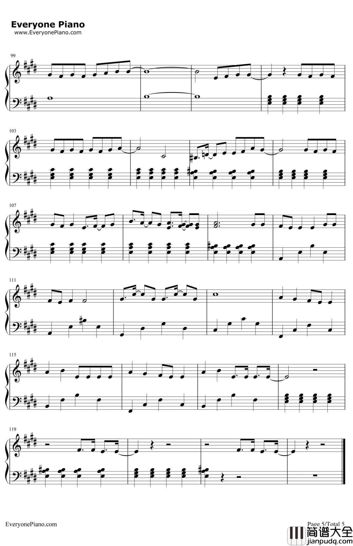 니가내려와你下来吧钢琴谱_Jellyfish家族_Jellyfish家族圣诞歌曲