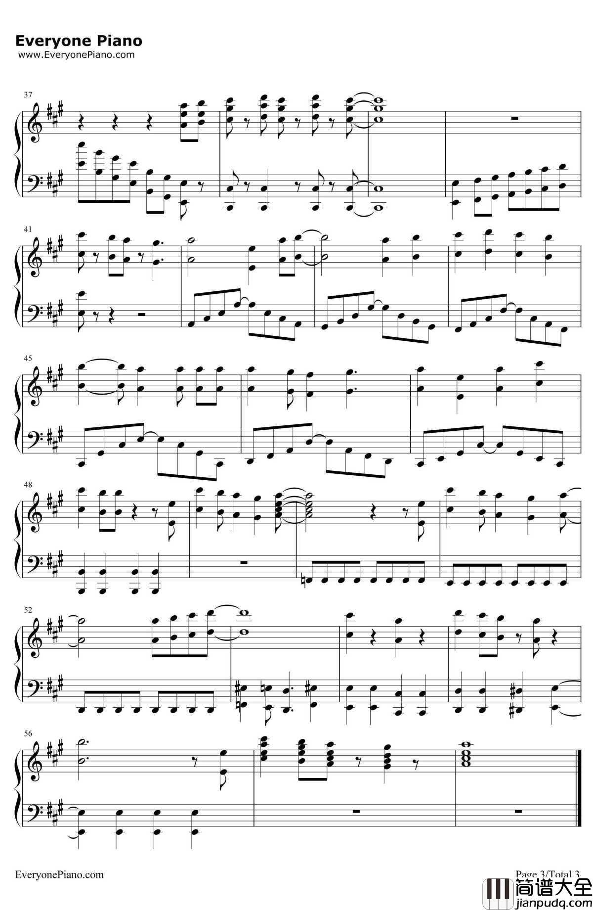 Sweet_Sensation钢琴谱_村川梨衣__12岁小小胸口的怦然心动_OP