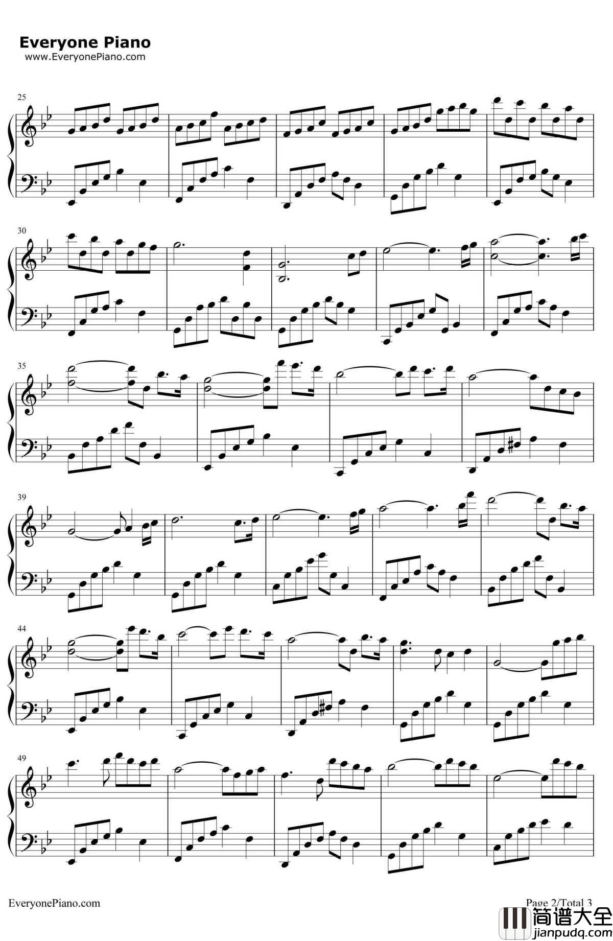 恍若如梦钢琴谱_石进_夜的钢琴曲II