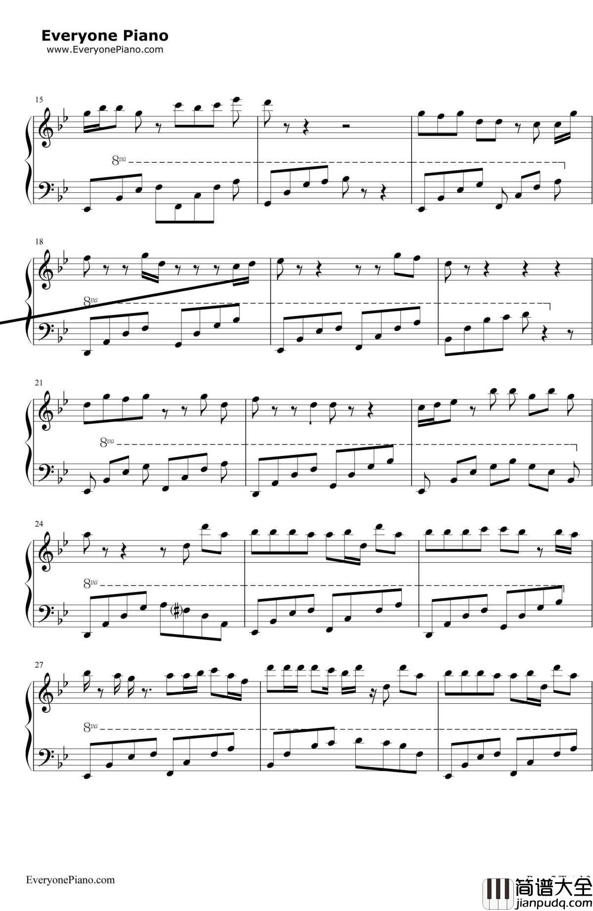 葬春钢琴谱_西瓜JUNAssen捷