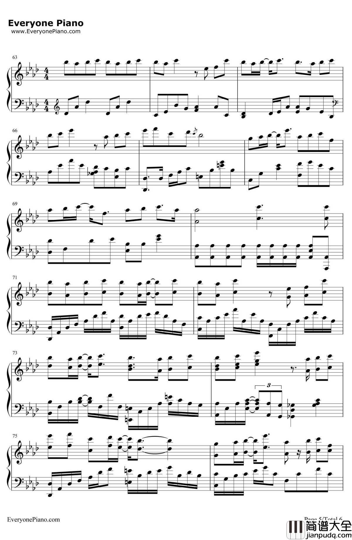 别来无恙钢琴谱_李佳薇__千金女贼_插曲