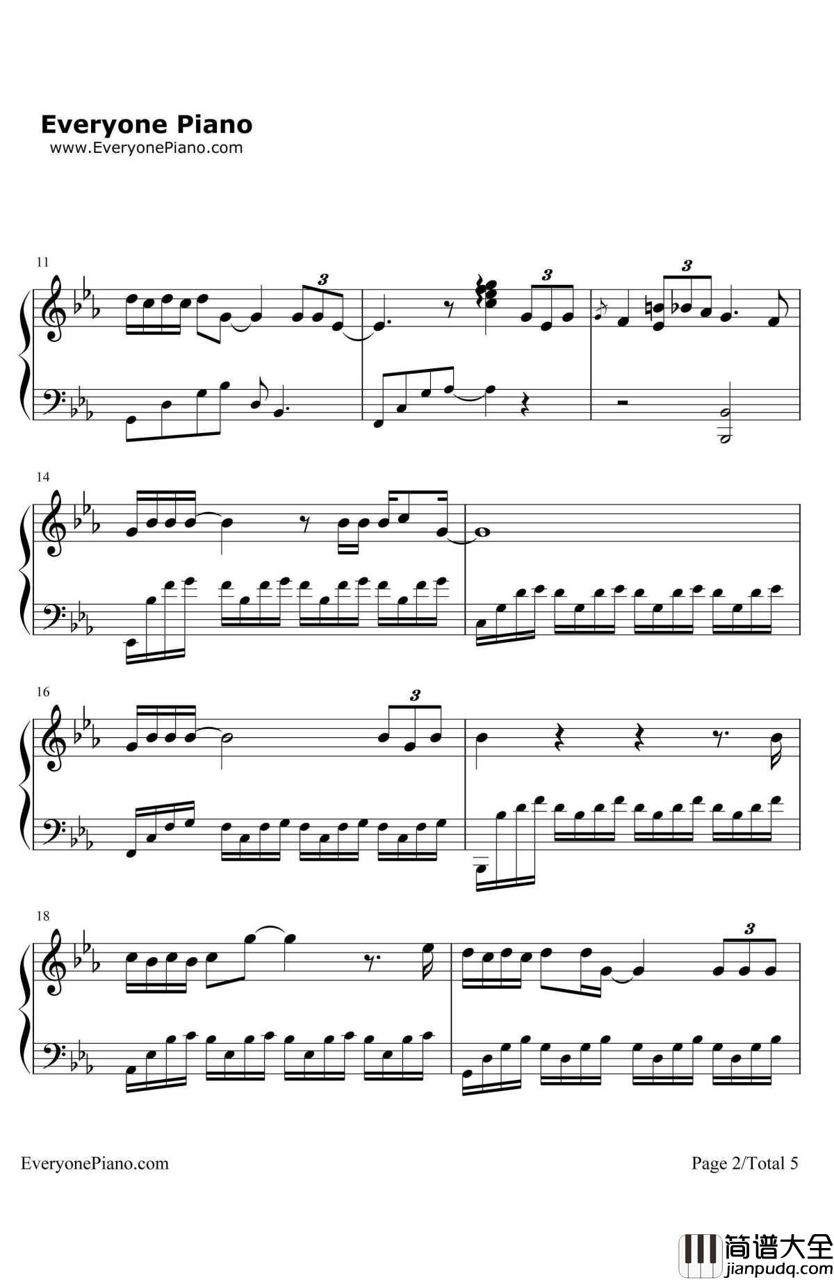 悟空钢琴谱_戴荃_戴荃_中国好歌曲_