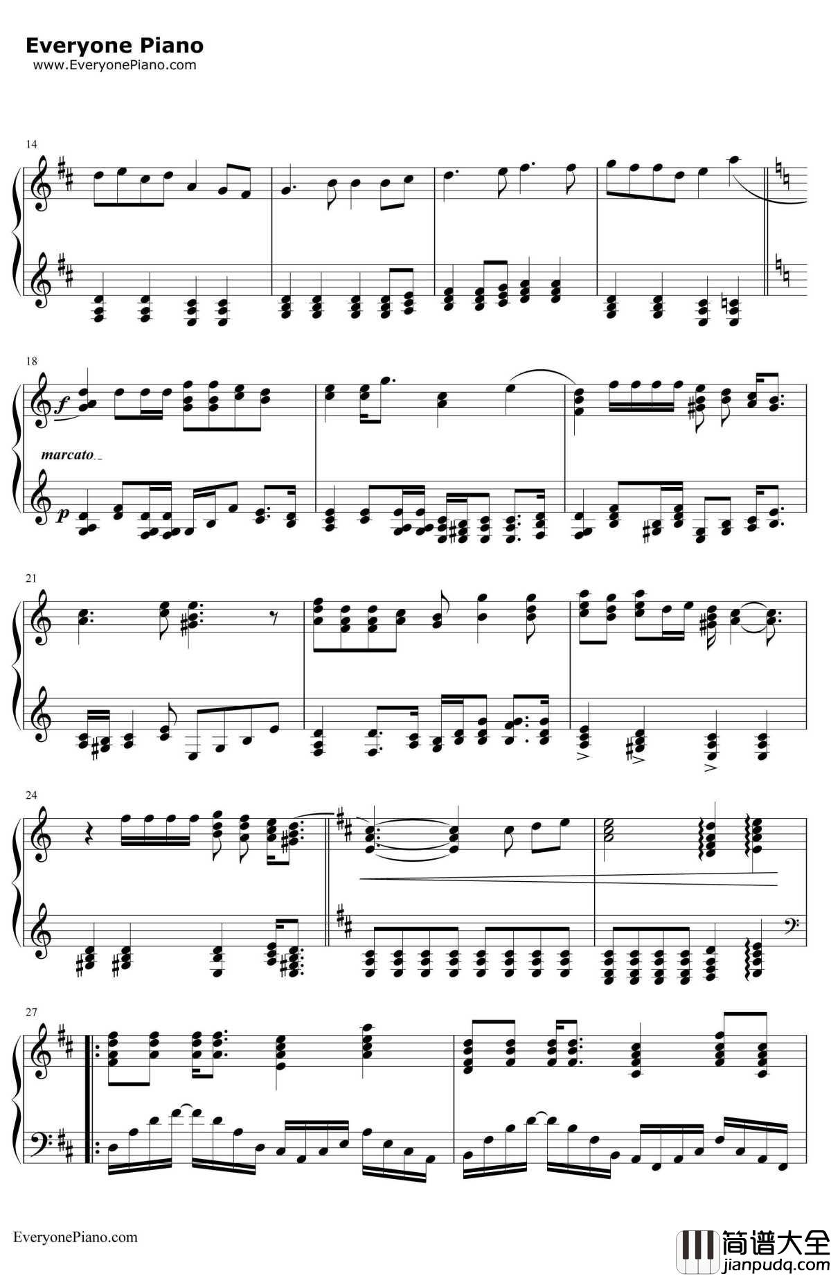 Ocean钢琴谱_B'z__海猿Evolution_主题曲