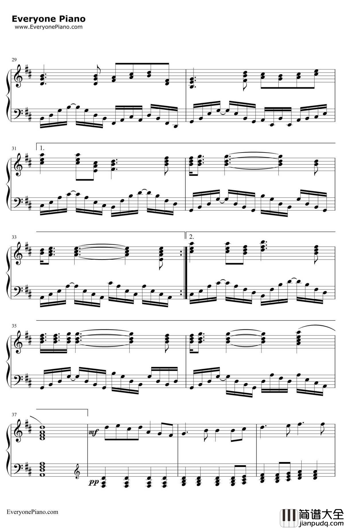 Ocean钢琴谱_B'z__海猿Evolution_主题曲