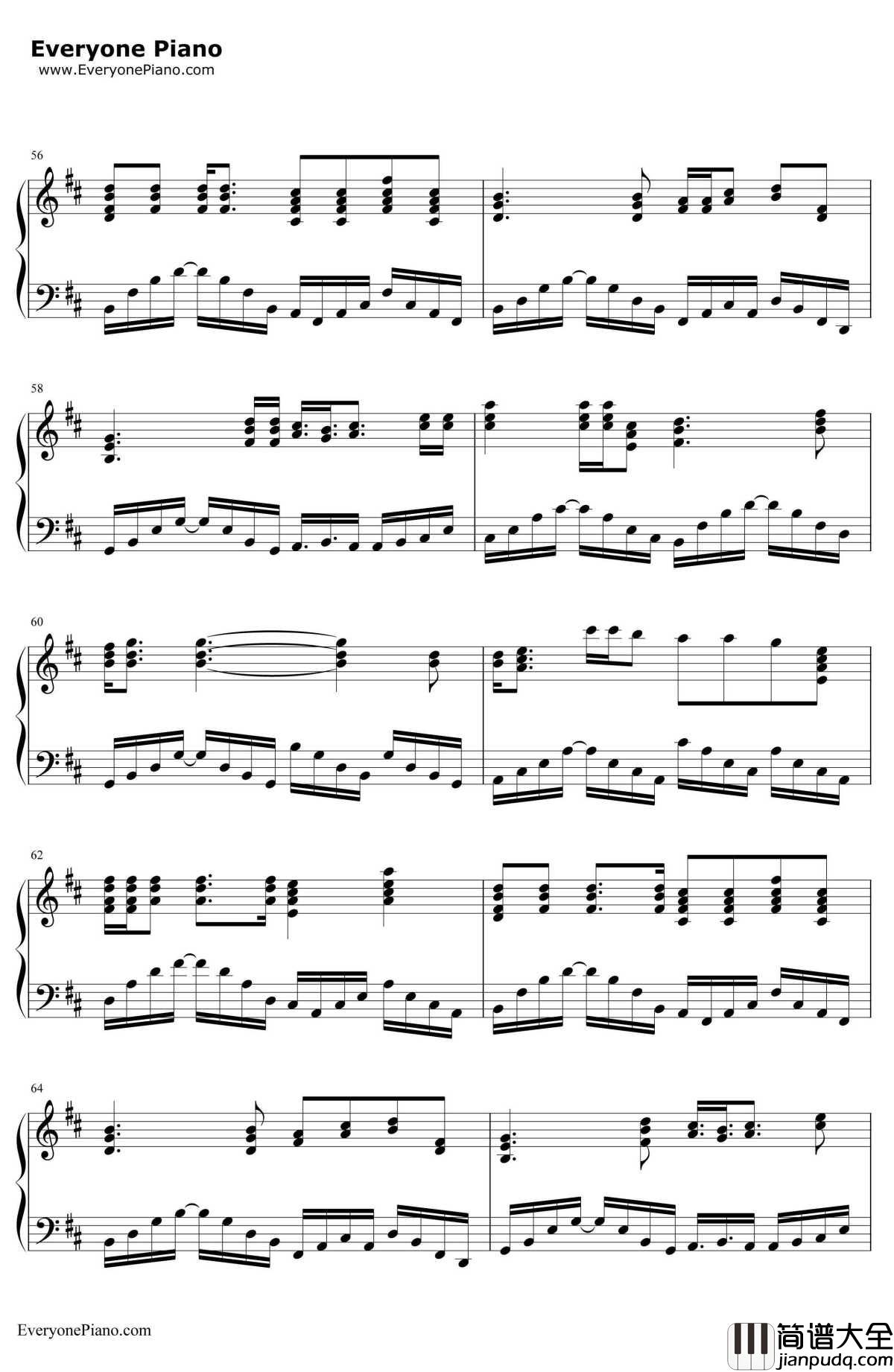 Ocean钢琴谱_B'z__海猿Evolution_主题曲