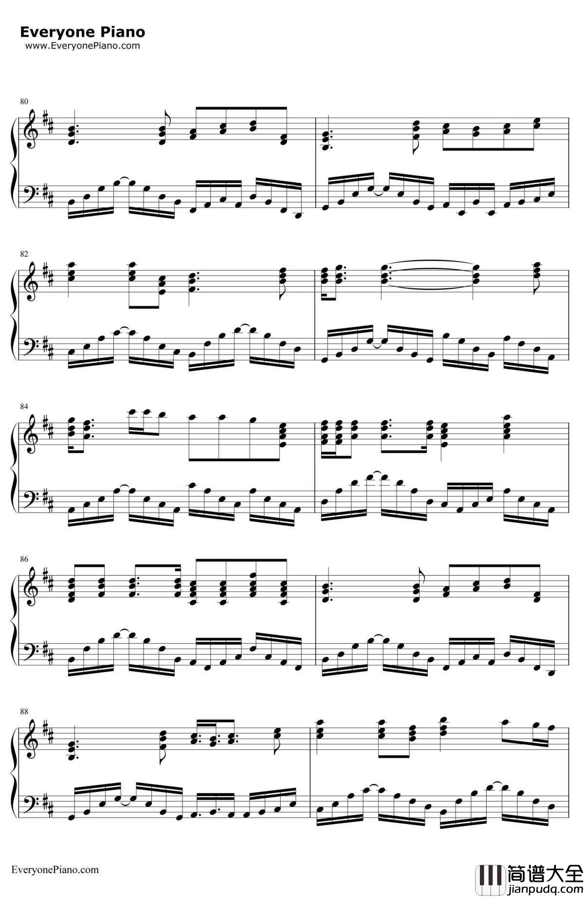 Ocean钢琴谱_B'z__海猿Evolution_主题曲