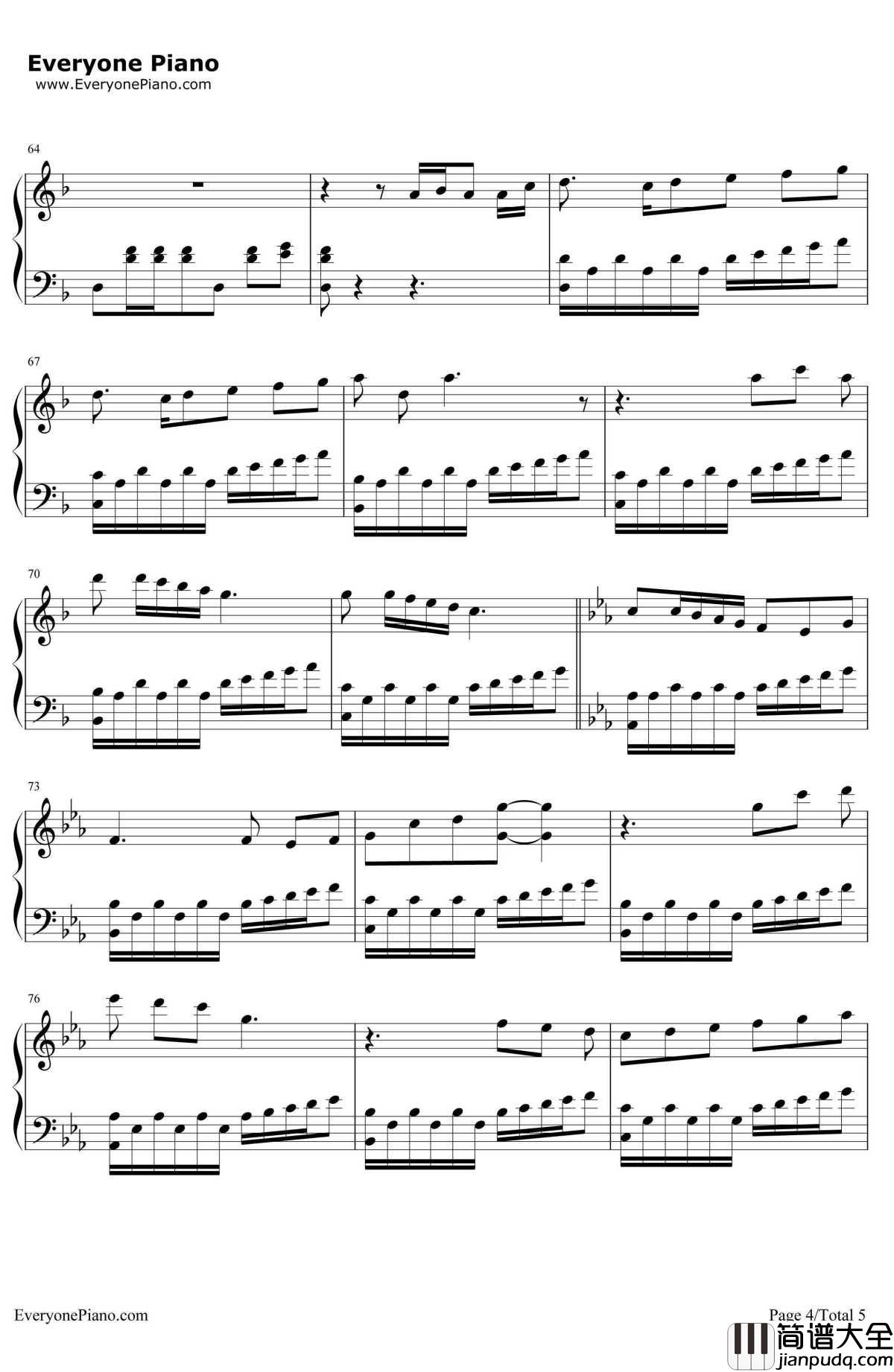 Kyoko钢琴谱_笹野芽実末广建太郎_日剧_掟上今日子的备忘录_OST