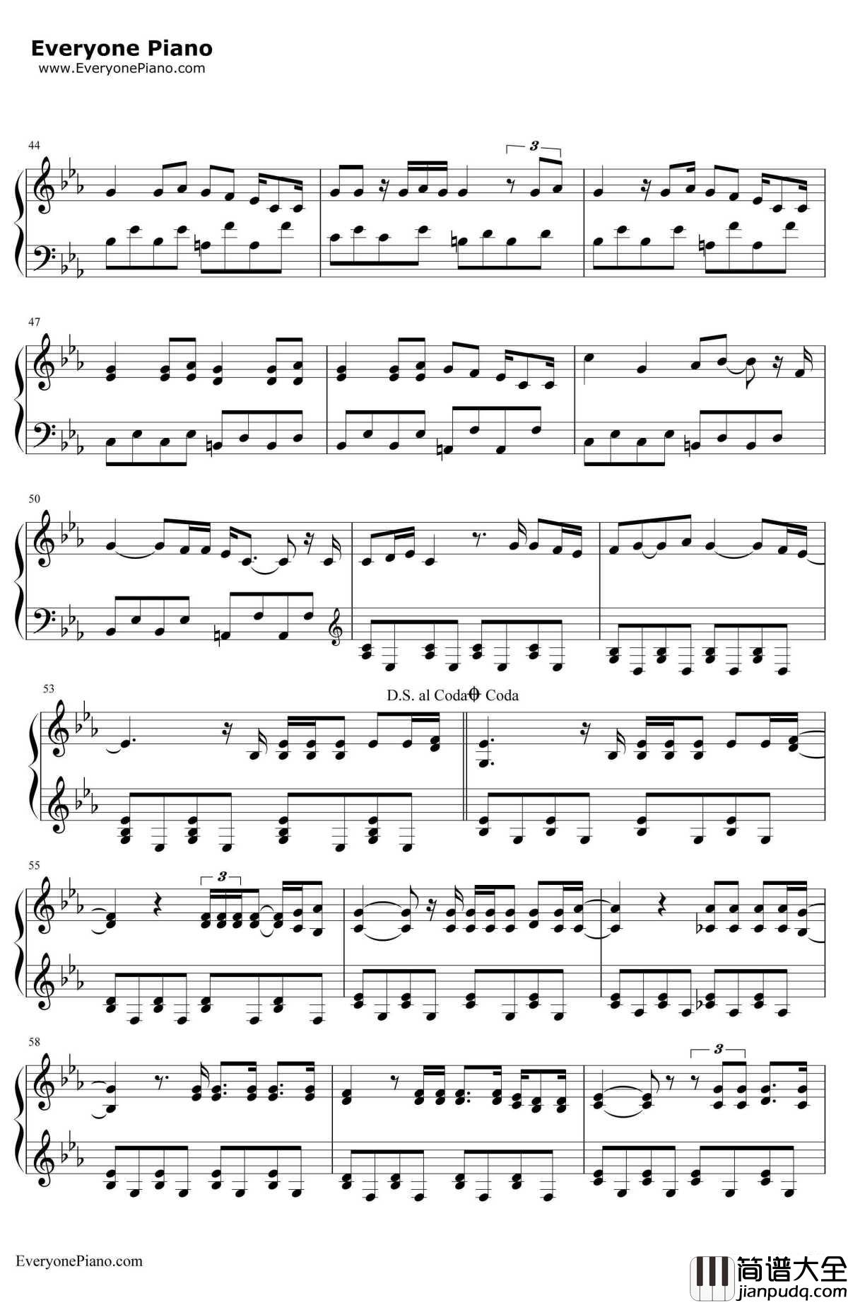 Jar_of_Hearts钢琴谱_ChristinaPerri