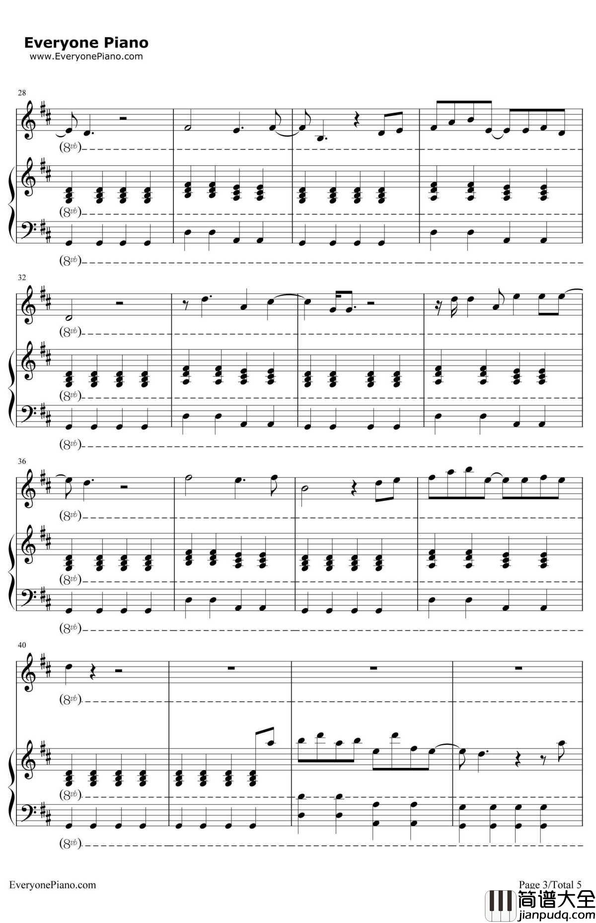 SoFar钢琴谱_ChrisGarneau