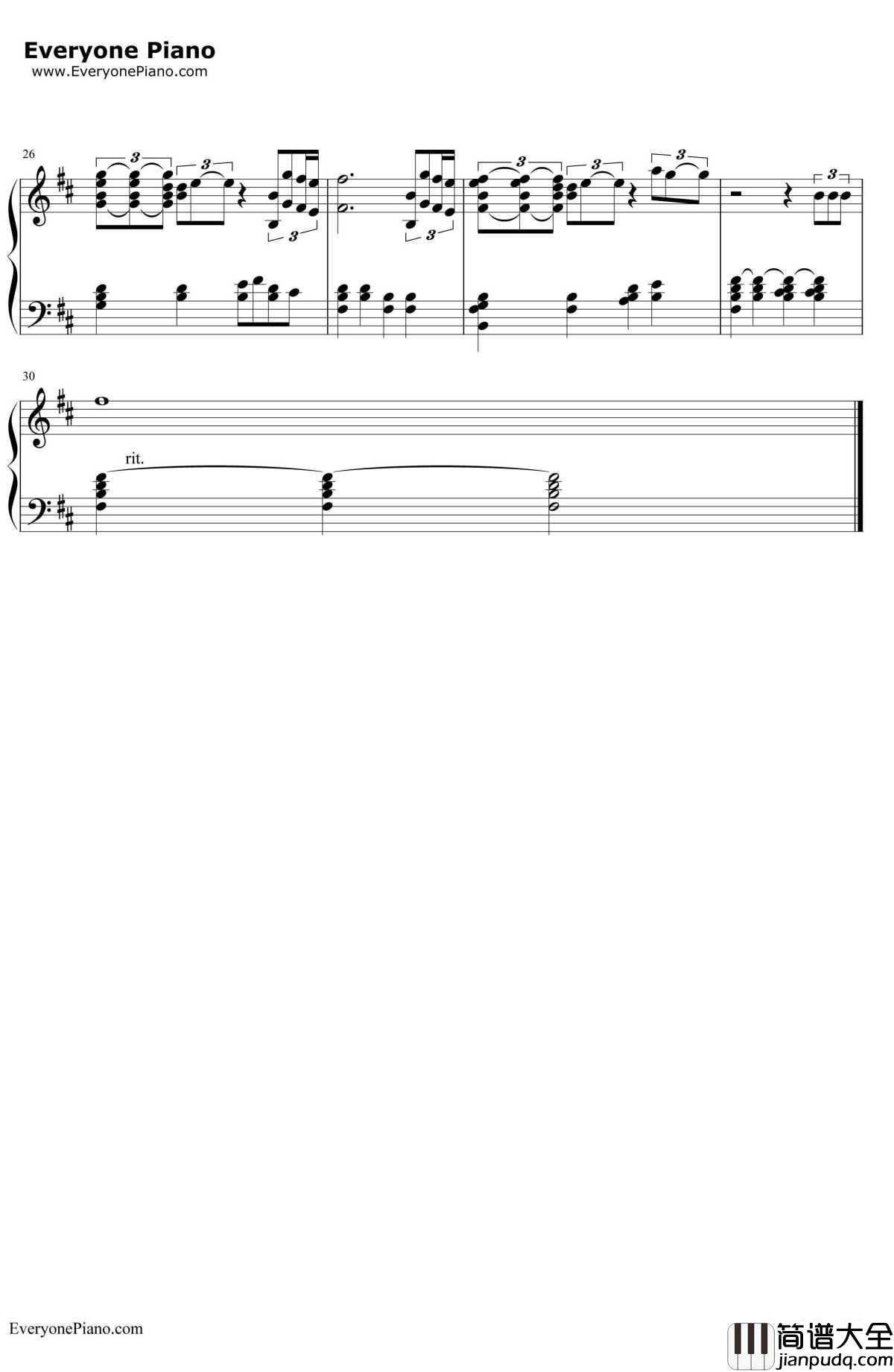 式神の庭その昼钢琴谱_梅林茂_阴阳师BGM