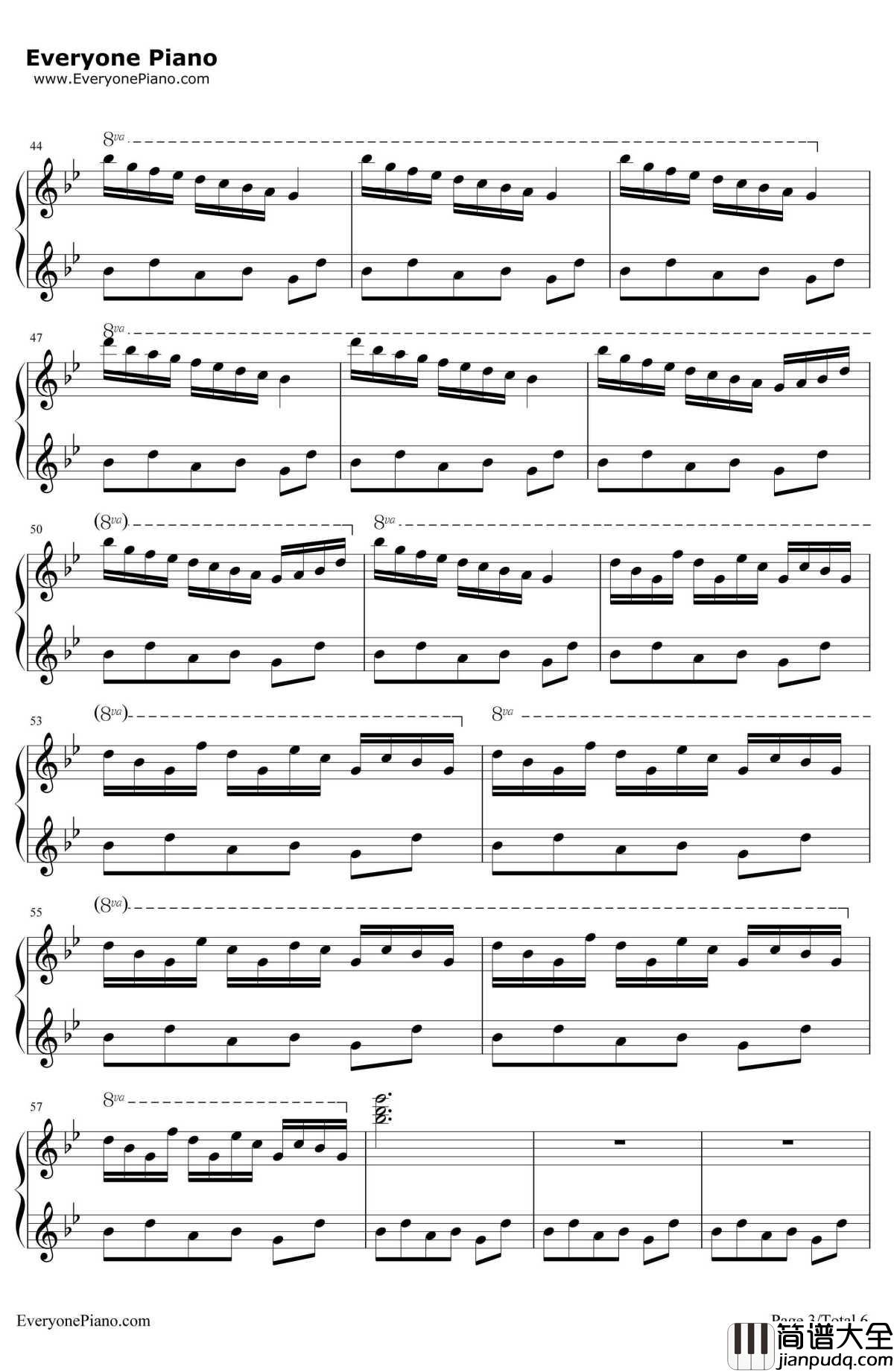 Carol_Of_The_Bells(钟声颂歌)钢琴谱_MykolaLeontovych