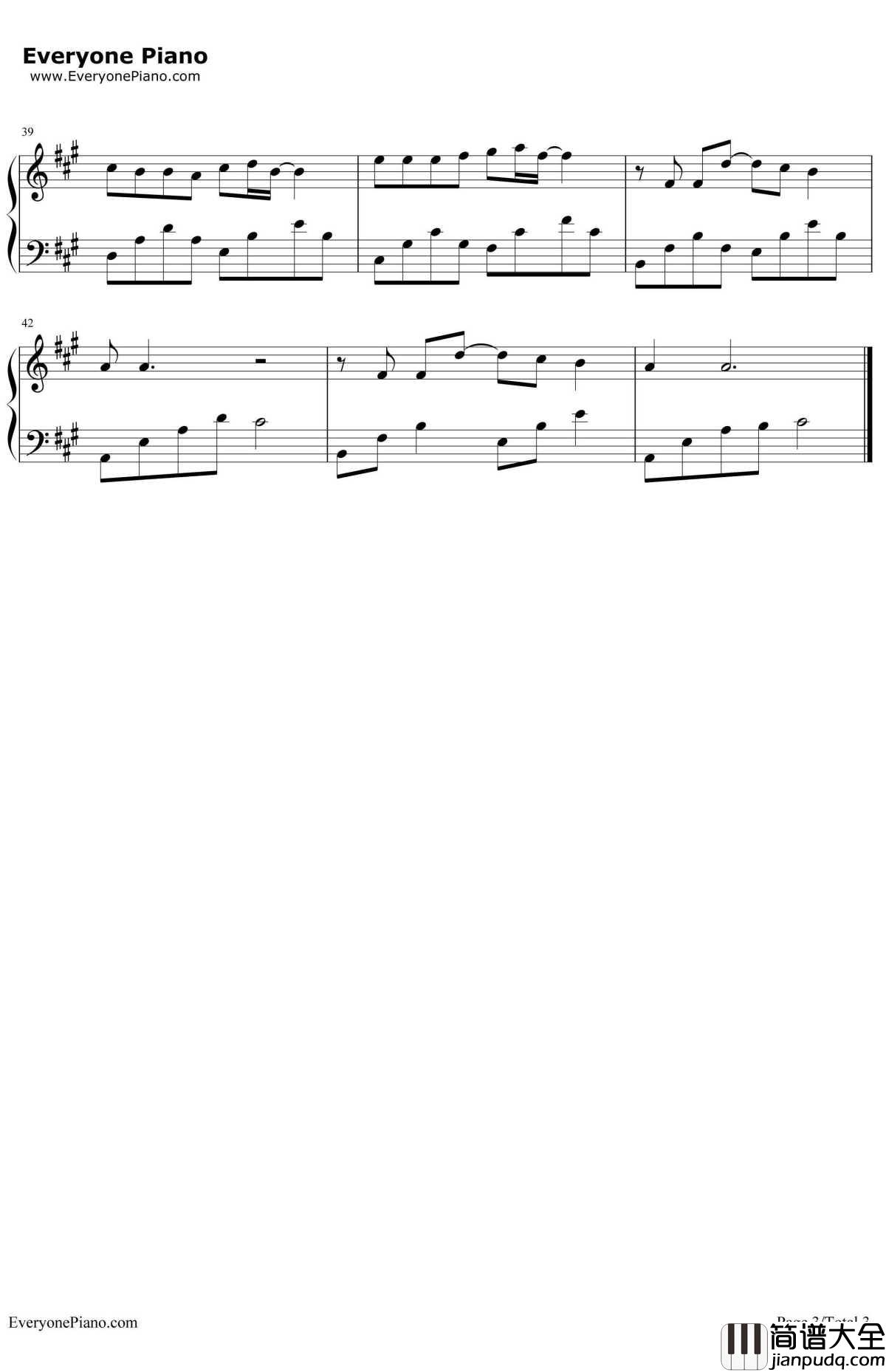 心藏钢琴谱_张继科