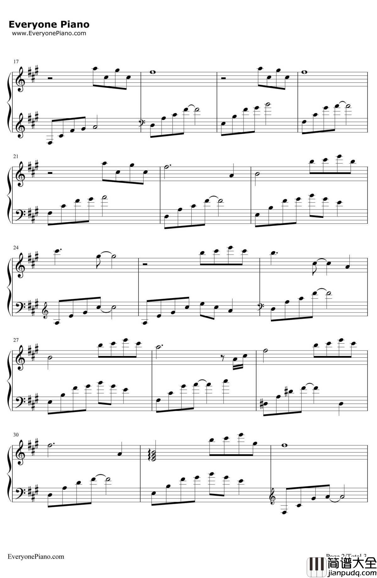 春雾钢琴谱_石进