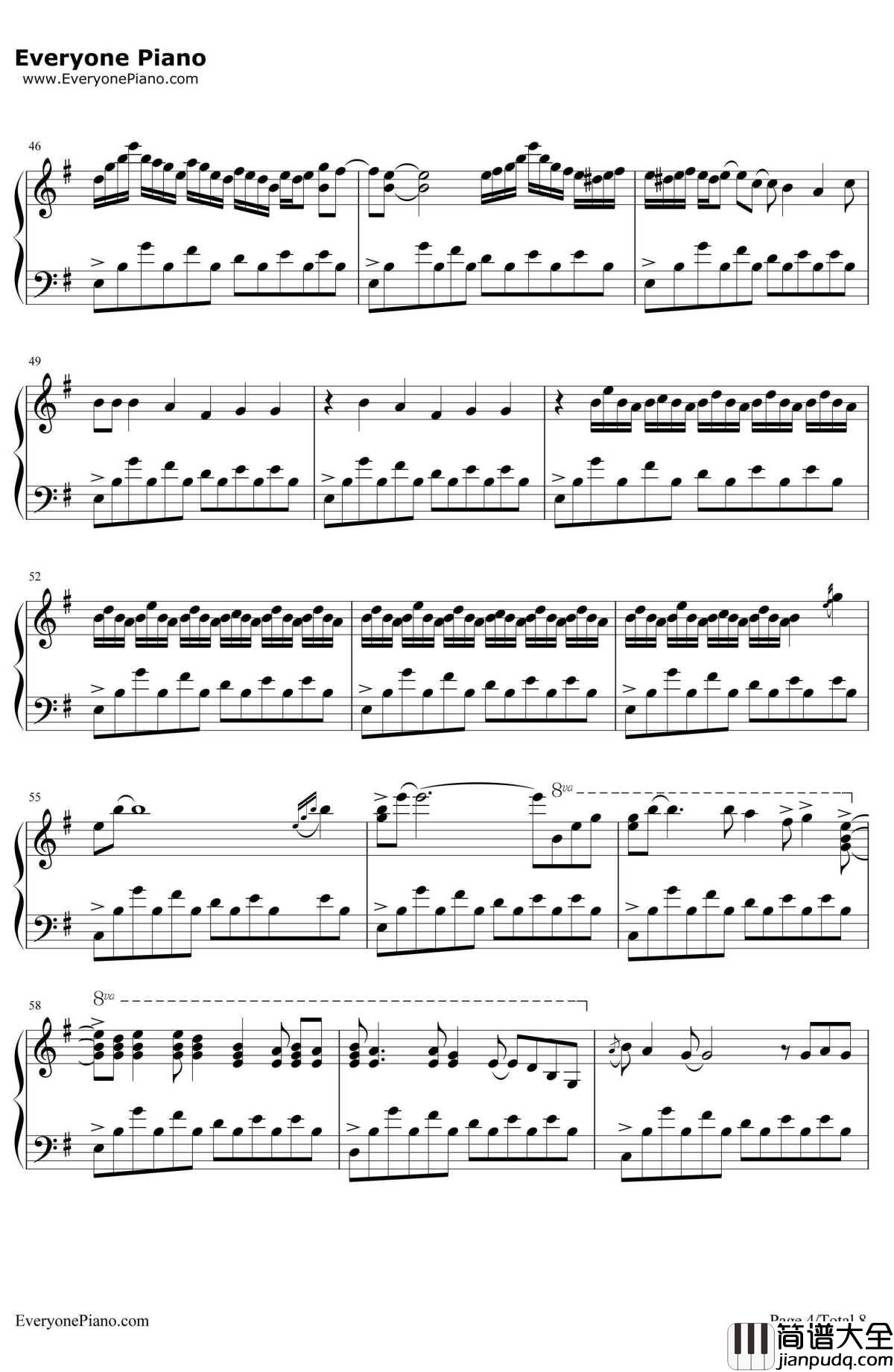 FebruarySea二月海钢琴谱_GeorgeWinston__WinterIntoSpring_GeorgeWinston