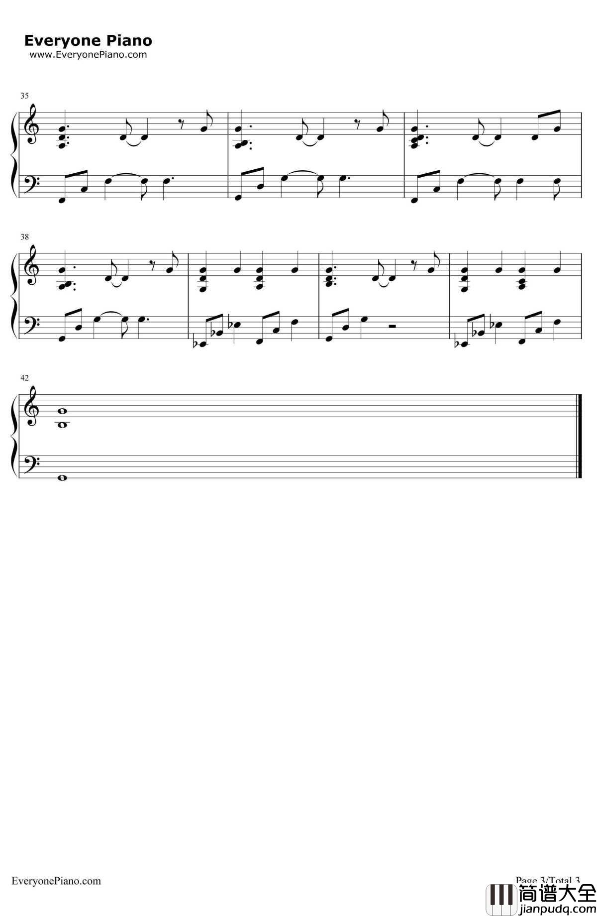 Lullaby摇篮曲钢琴谱_GeorgeWinston__Summer_GeorgeWinston