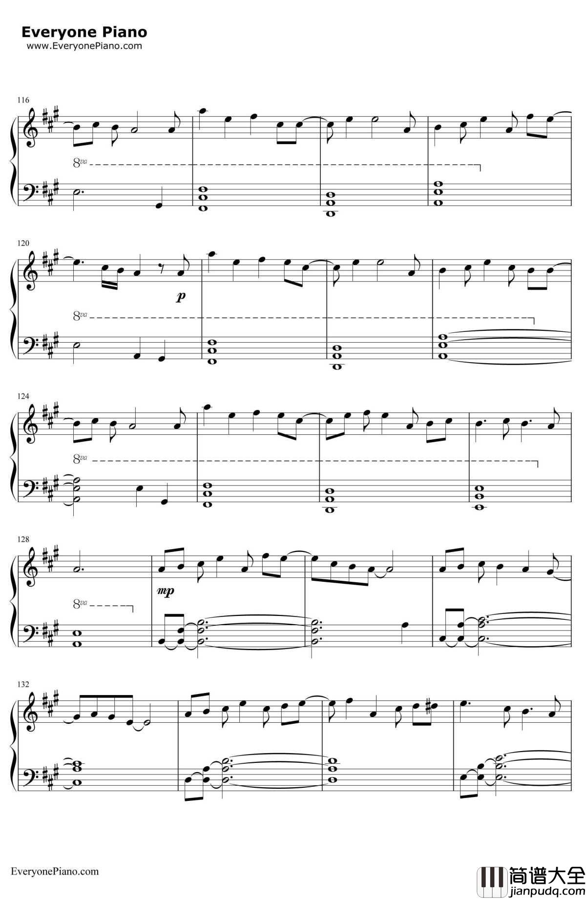 サマータイムレコード钢琴谱_IA_阳炎ProjectED