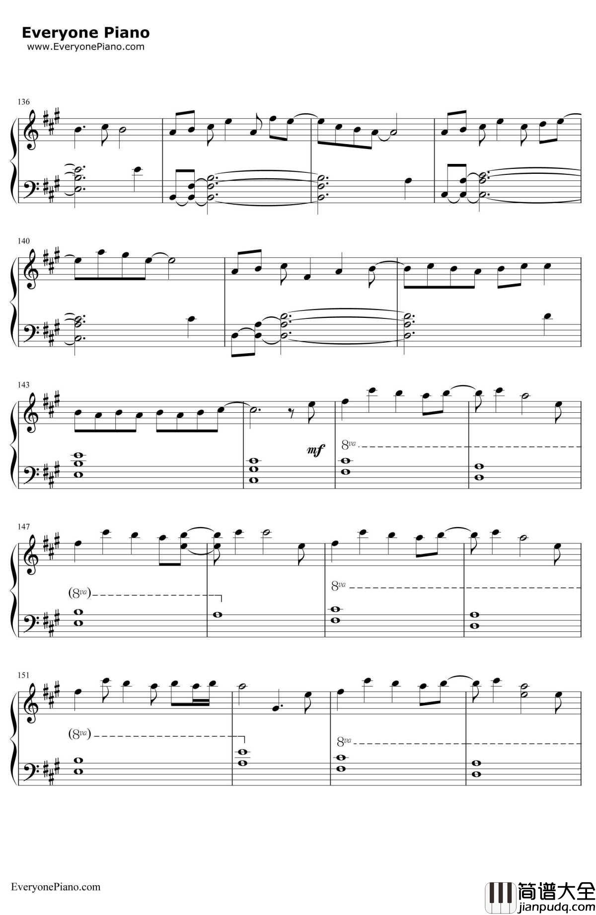 サマータイムレコード钢琴谱_IA_阳炎ProjectED