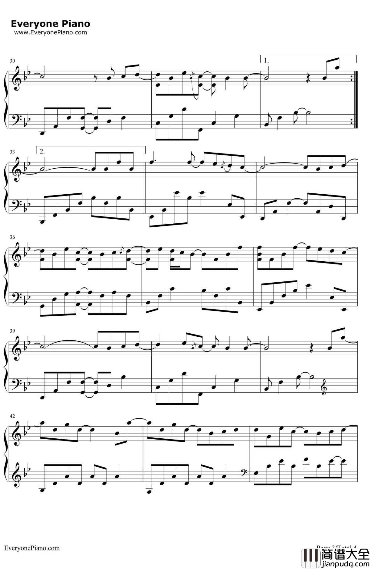 The_Things_I_Really...钢琴谱_李闰珉