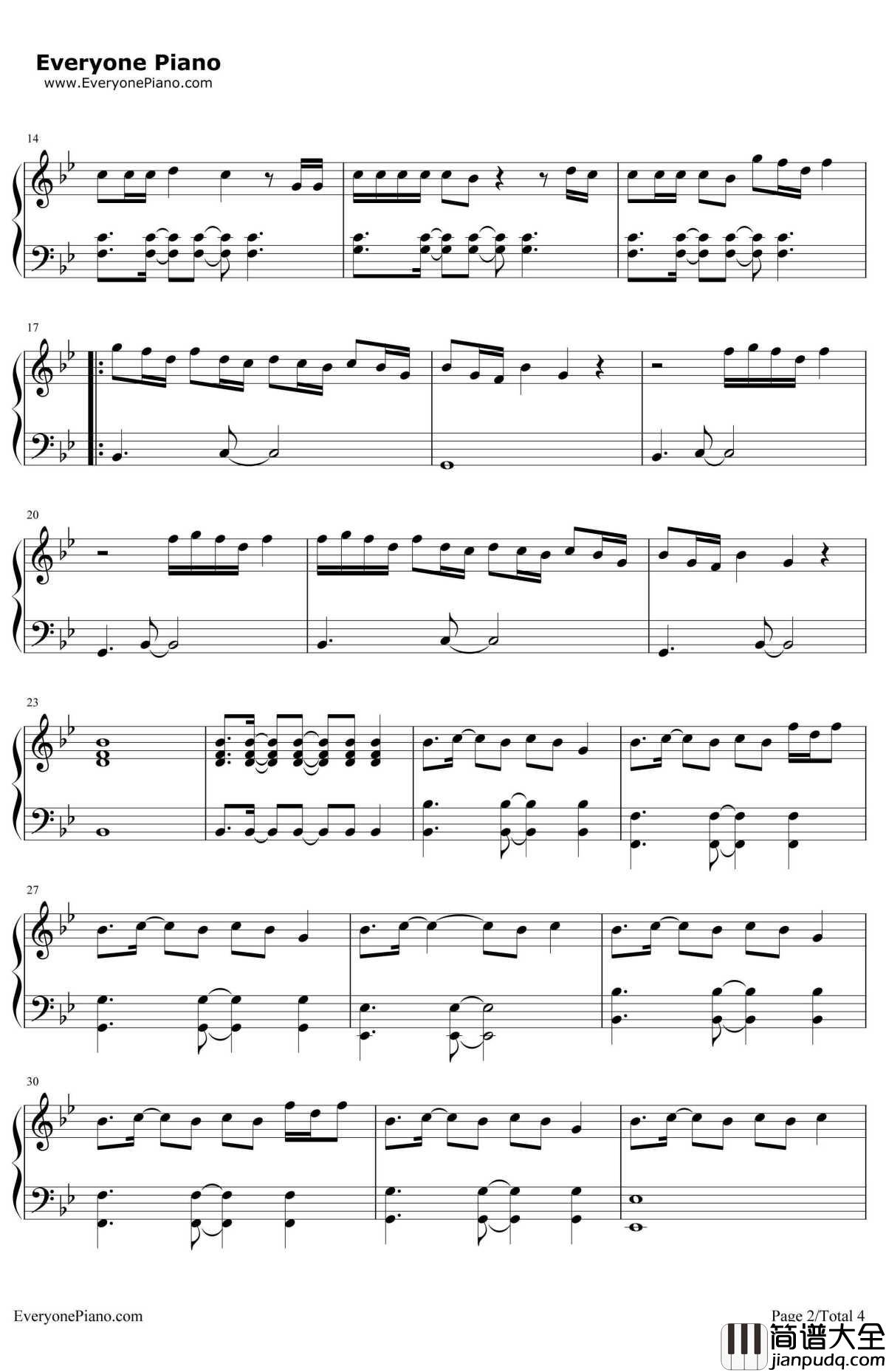 NeededMe钢琴谱_RihannaR3hab