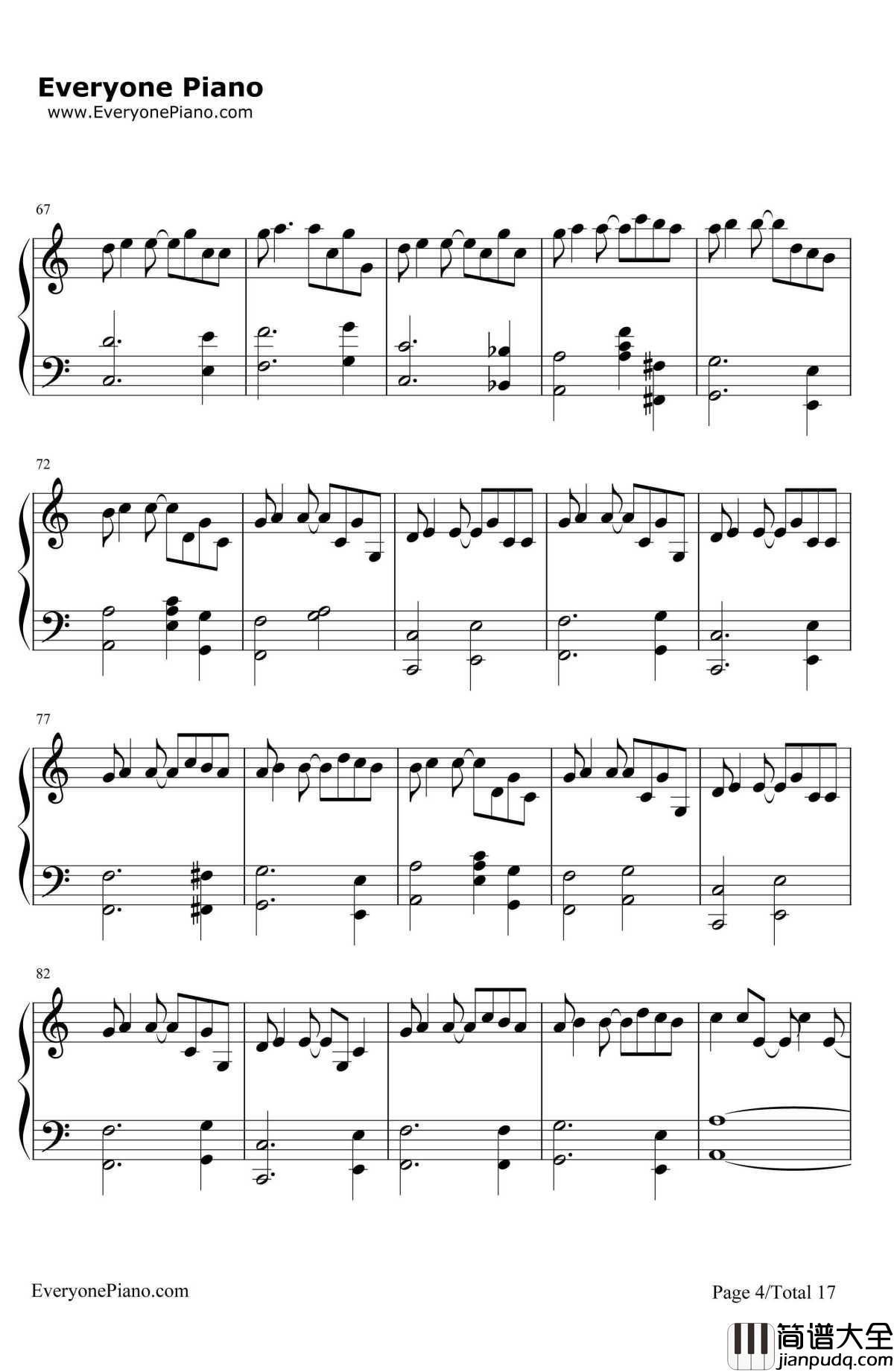 叶飞色舞ColorsandDance钢琴谱_GeorgeWinston