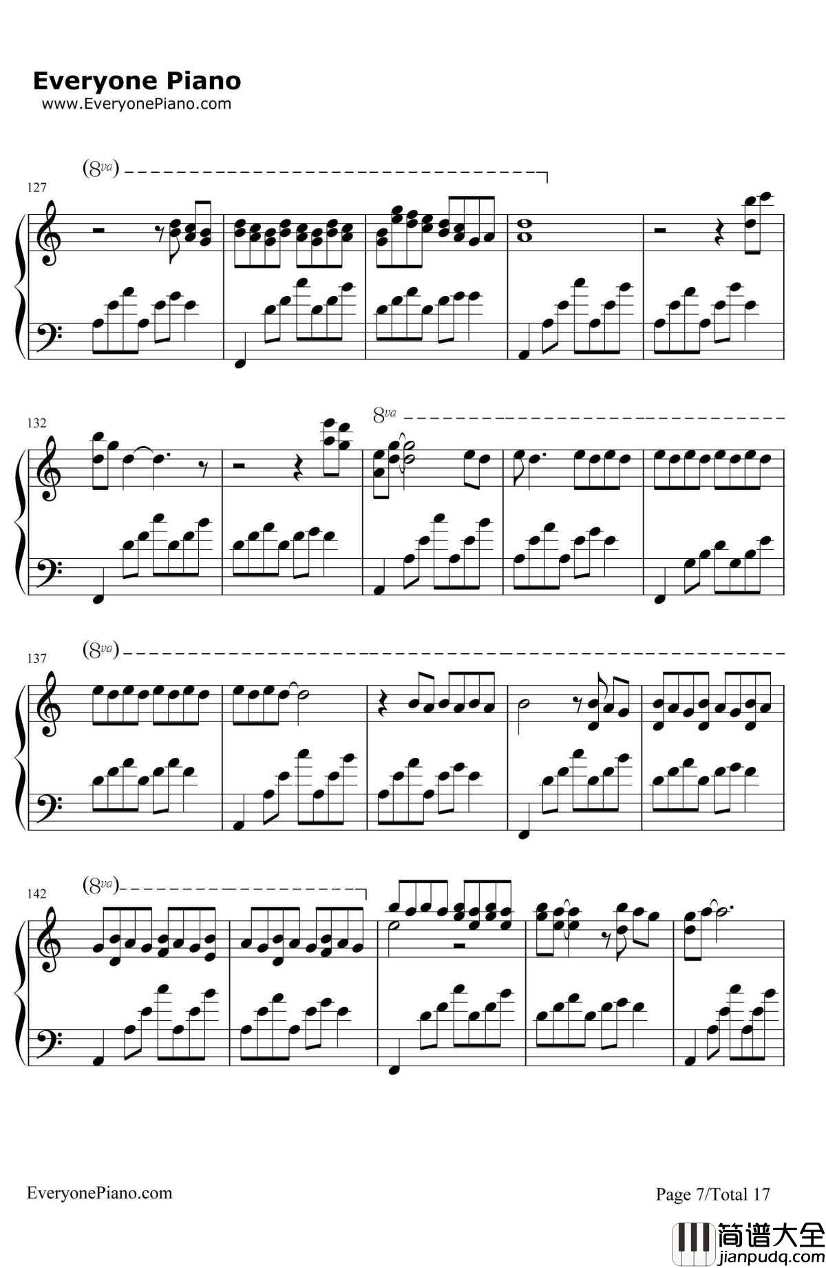 叶飞色舞ColorsandDance钢琴谱_GeorgeWinston