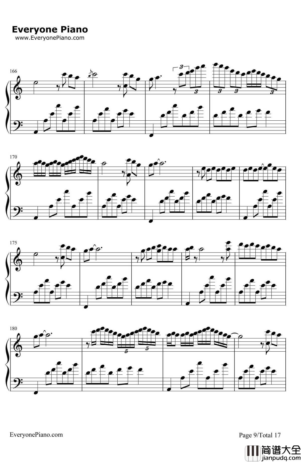 叶飞色舞ColorsandDance钢琴谱_GeorgeWinston