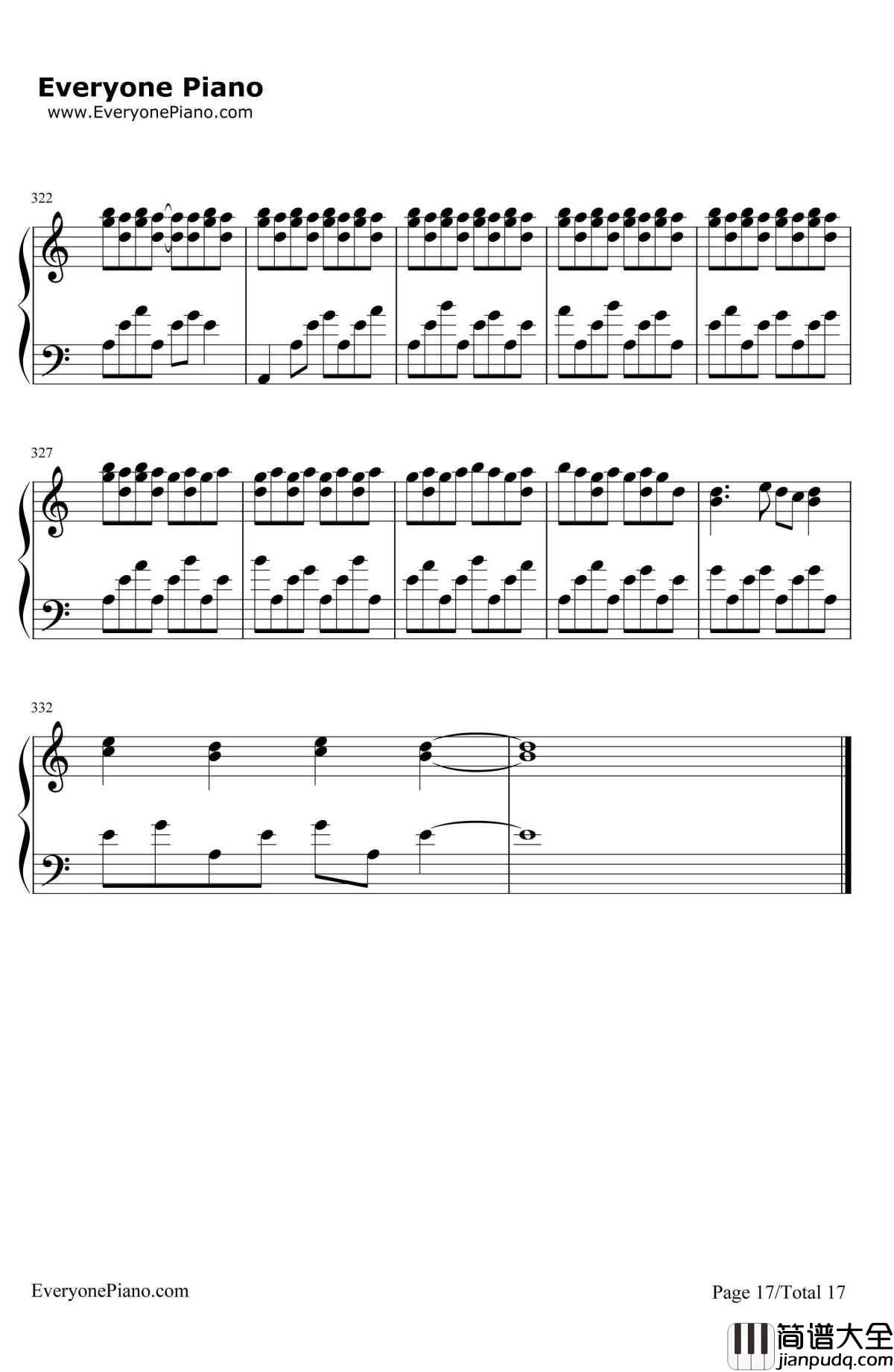 叶飞色舞ColorsandDance钢琴谱_GeorgeWinston