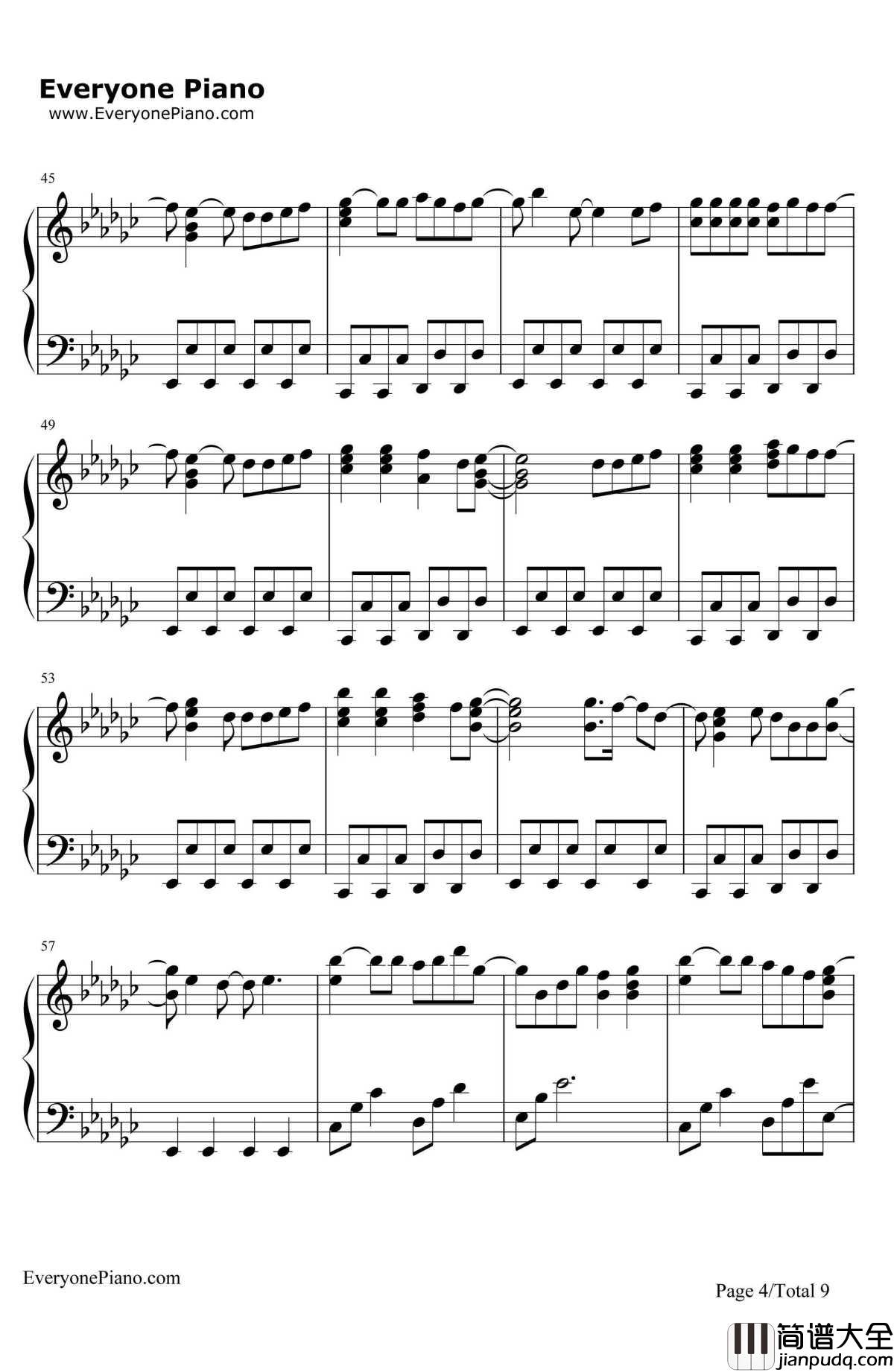 Haru_Haru钢琴谱_Big_Bang