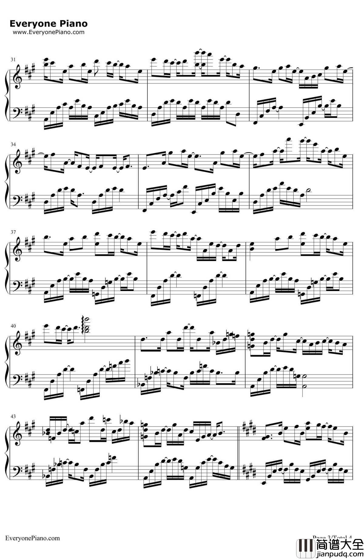 Wonder_Boy钢琴谱_Yiruma