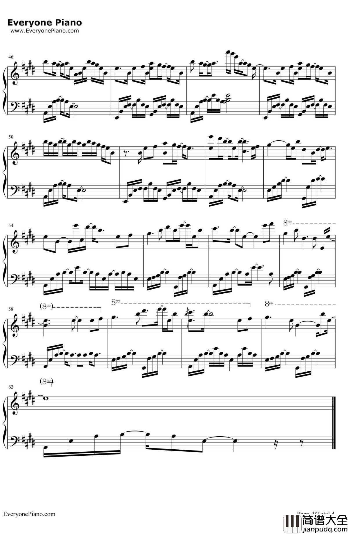 Wonder_Boy钢琴谱_Yiruma