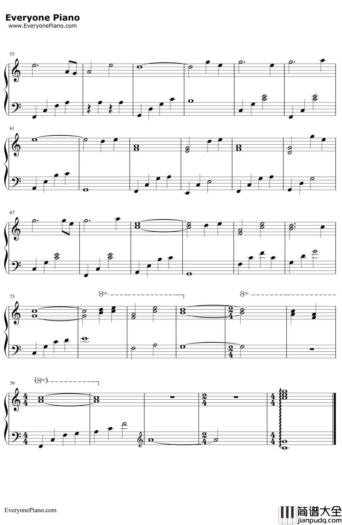 露を吸う群钢琴谱_増田俊郎_动画_虫师_OST