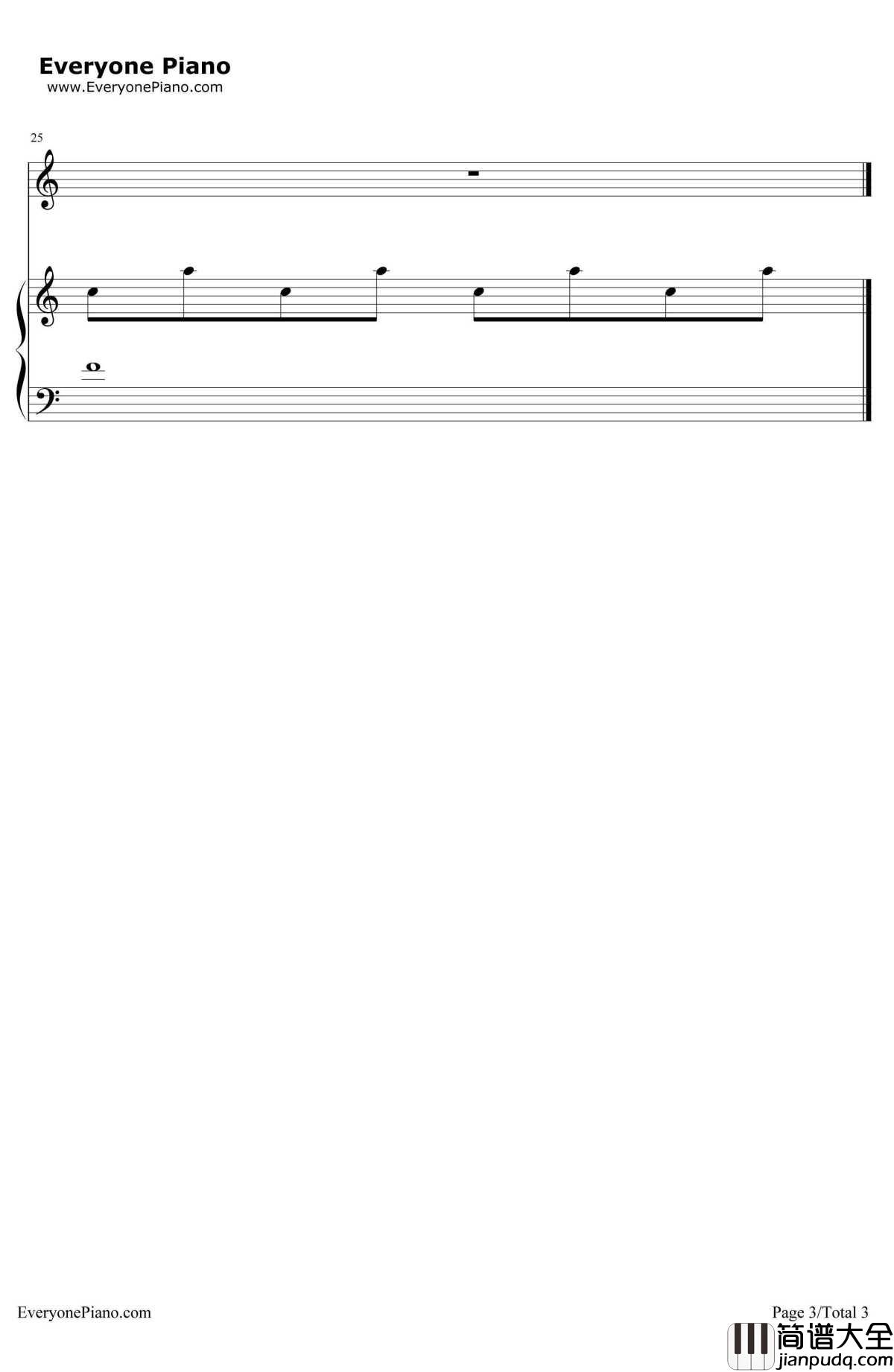 Not_About_Angels钢琴谱_Birdy