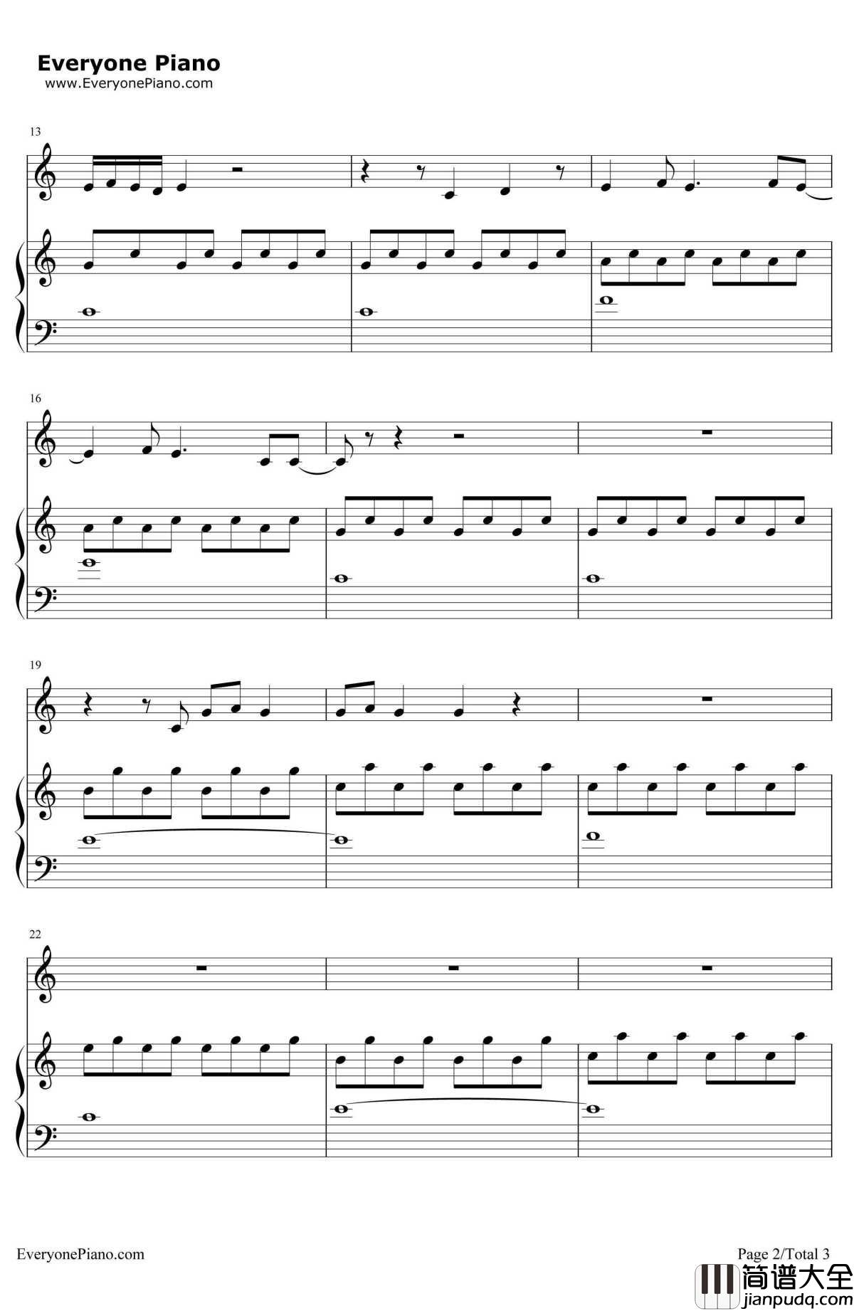 Not_About_Angels钢琴谱_Birdy