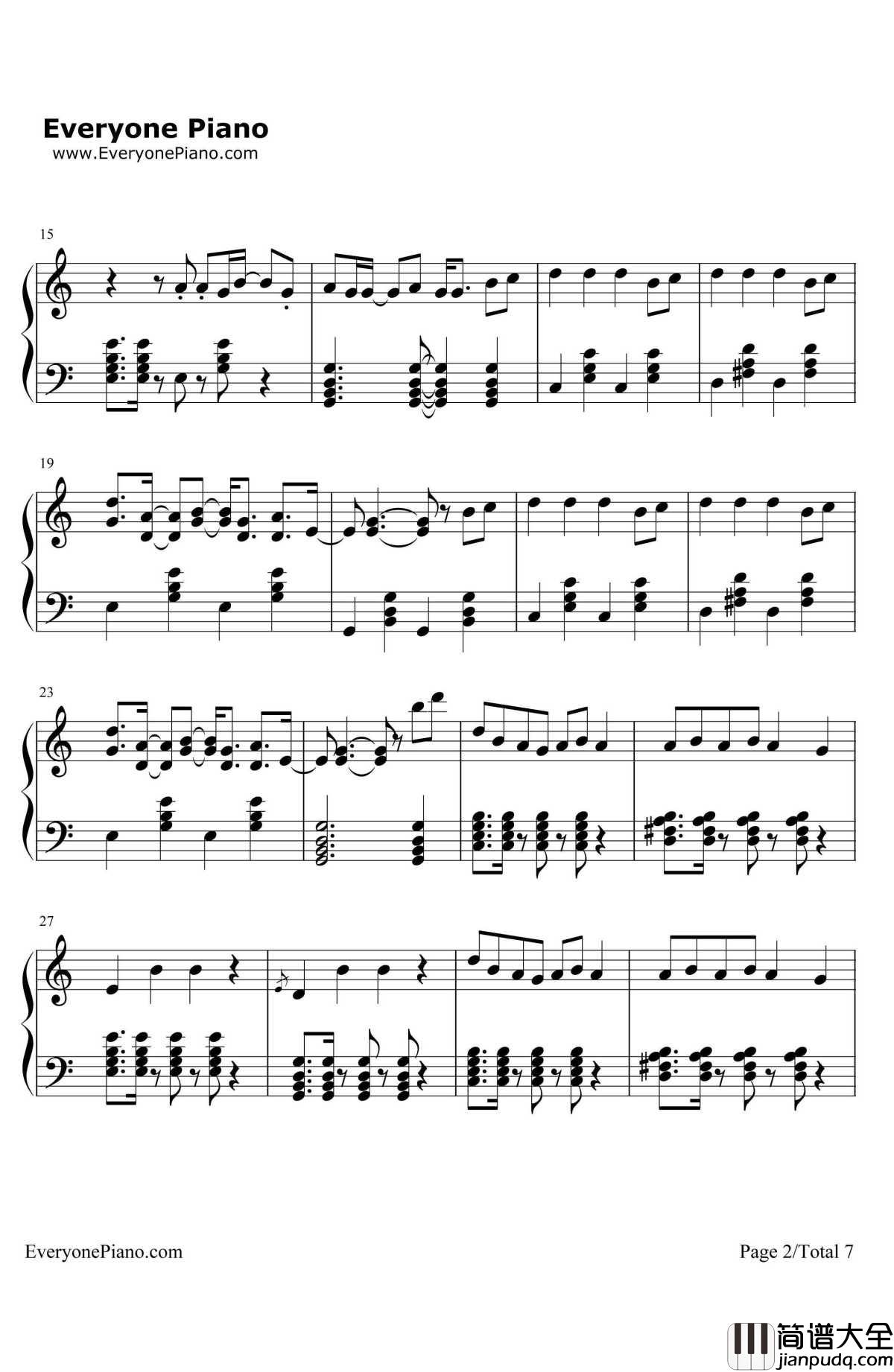 Toothbrush钢琴谱_DNCE