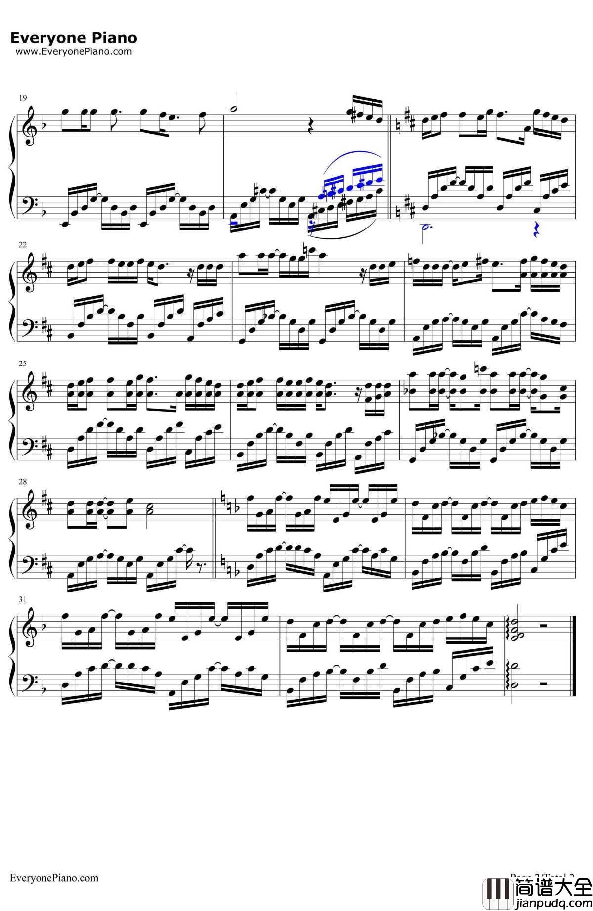 画沙钢琴谱_周杰伦袁咏琳