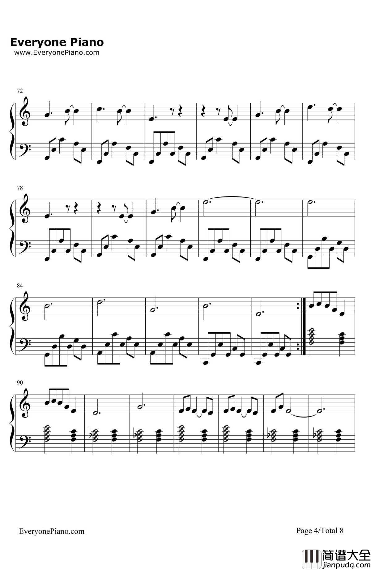 Did_I_Make_The_Most_of_Loving_You钢琴谱_John_Lunn__唐顿庄园_主题曲