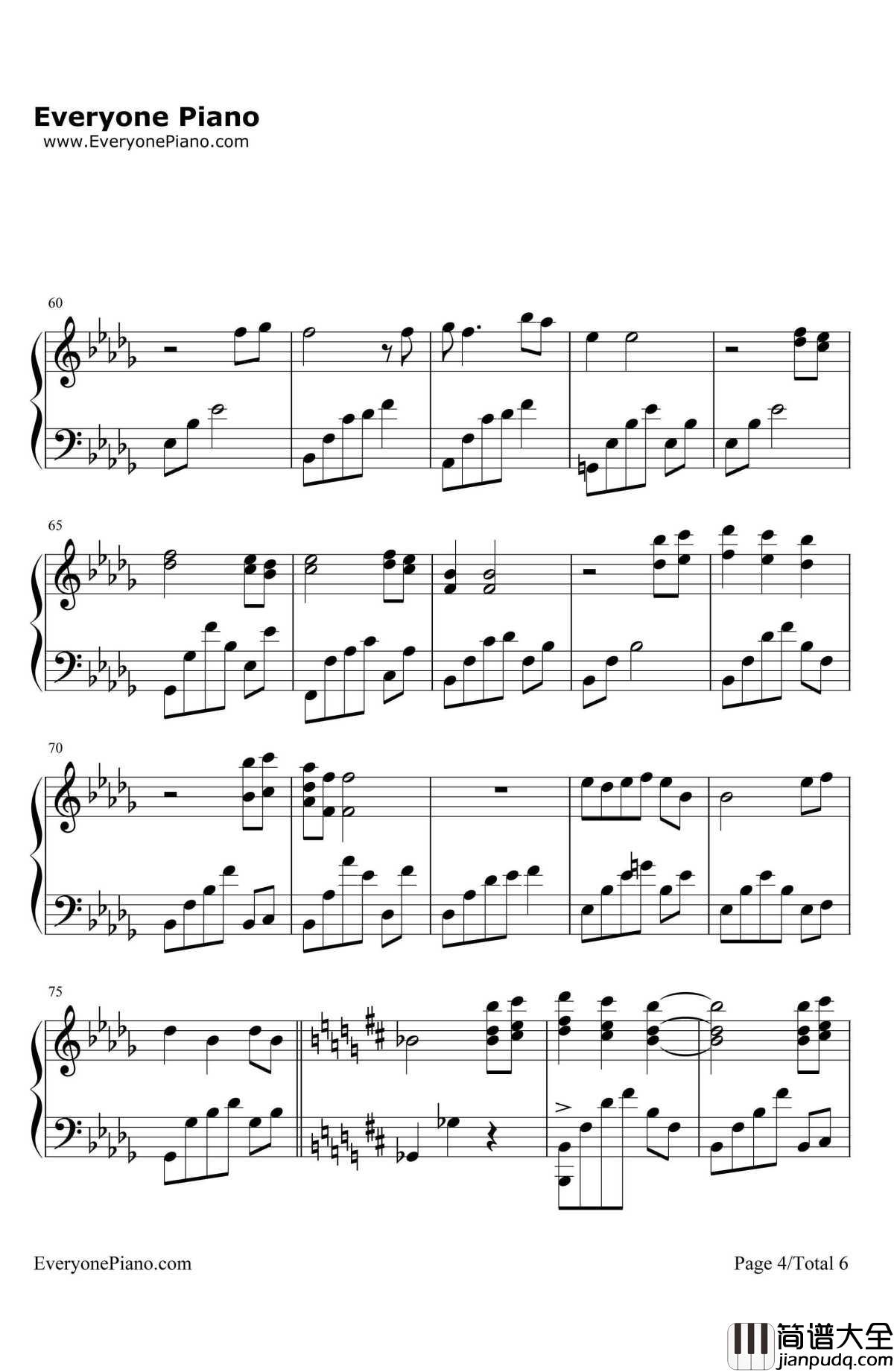 烟雨蒙蒙钢琴谱_赵薇__情深深雨濛濛_插曲