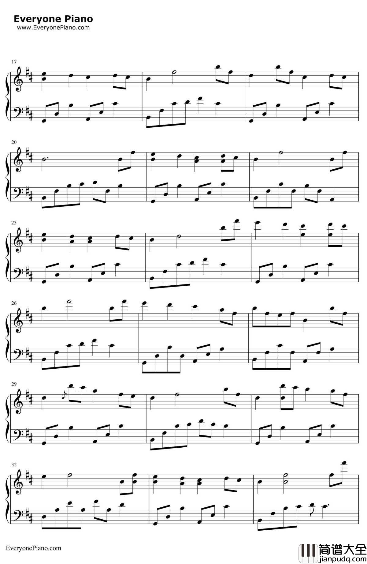 忆钢琴谱_石进_夜的钢琴曲