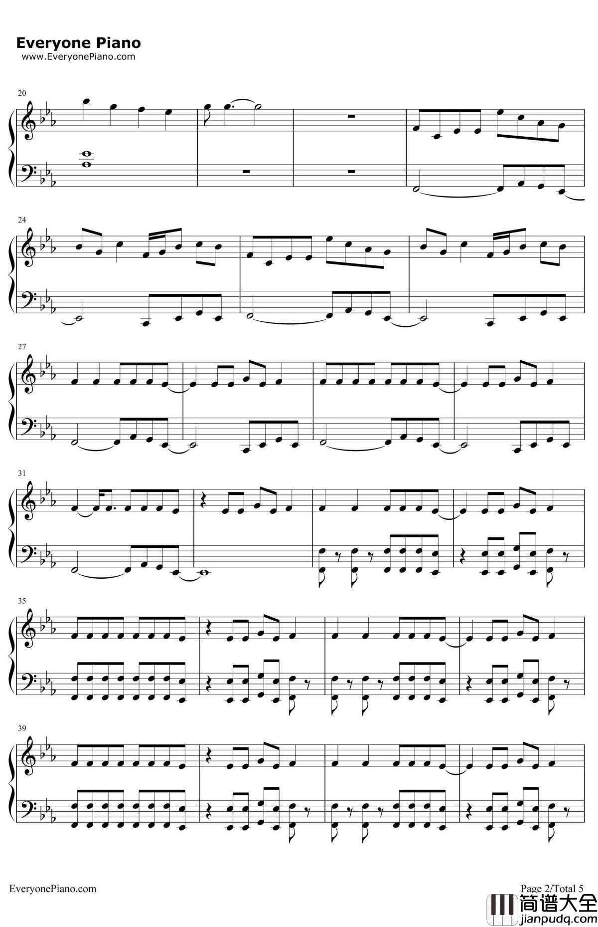 This_Girl钢琴谱_Kungs