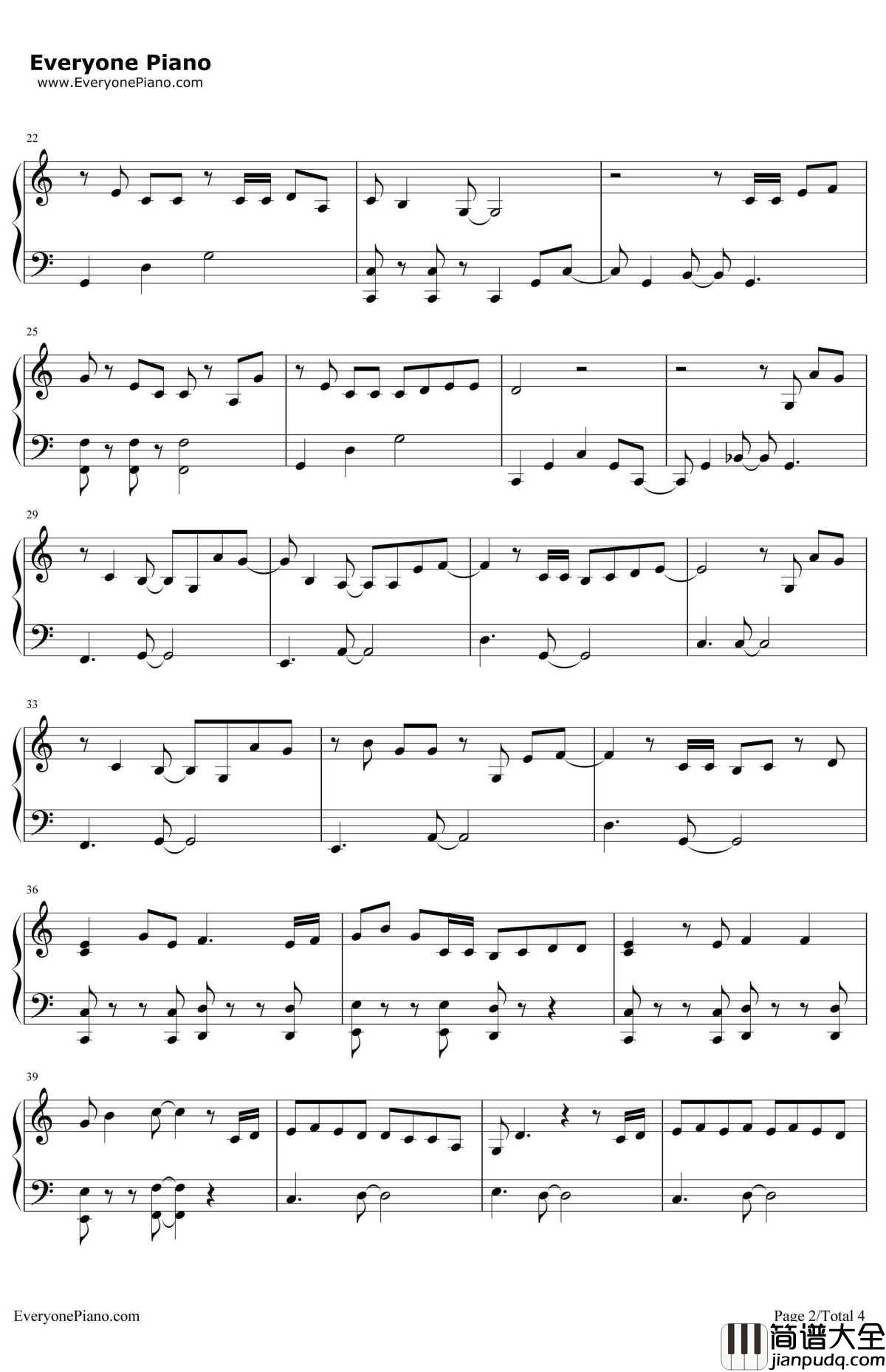 只看我的眼(My_Eyes)钢琴谱_10cm_韩剧_鬼怪_OST2