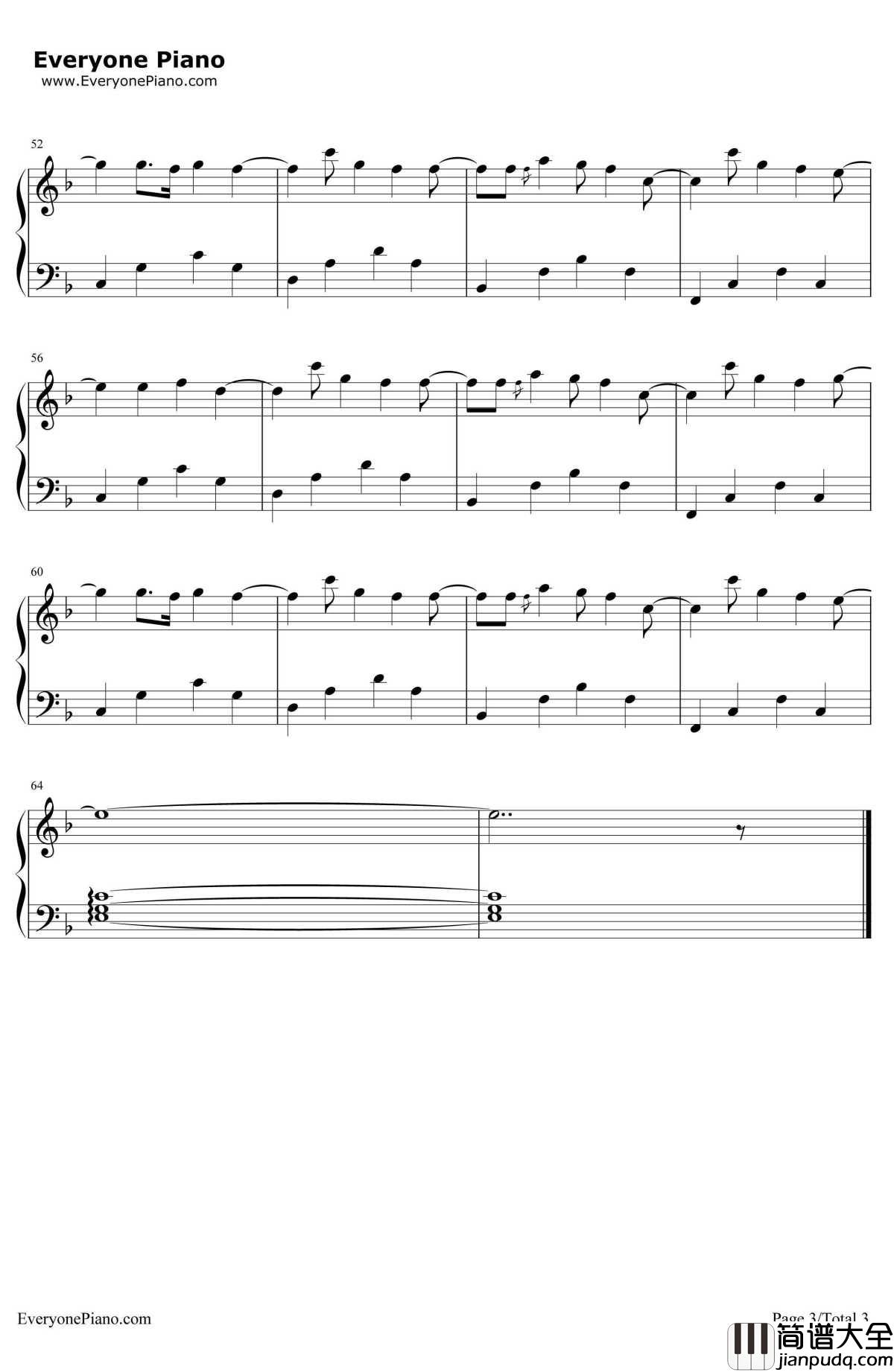 The_Ocean钢琴谱_Mike_Perry