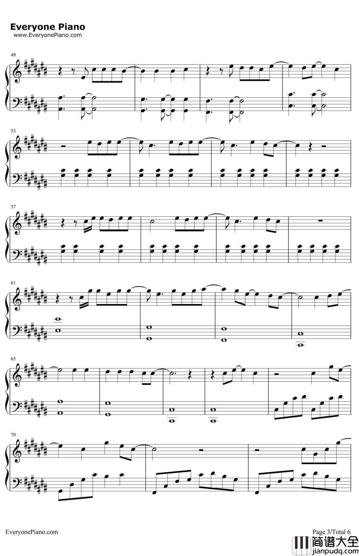 Dancing_On_My_Own钢琴谱_Claum_Scott