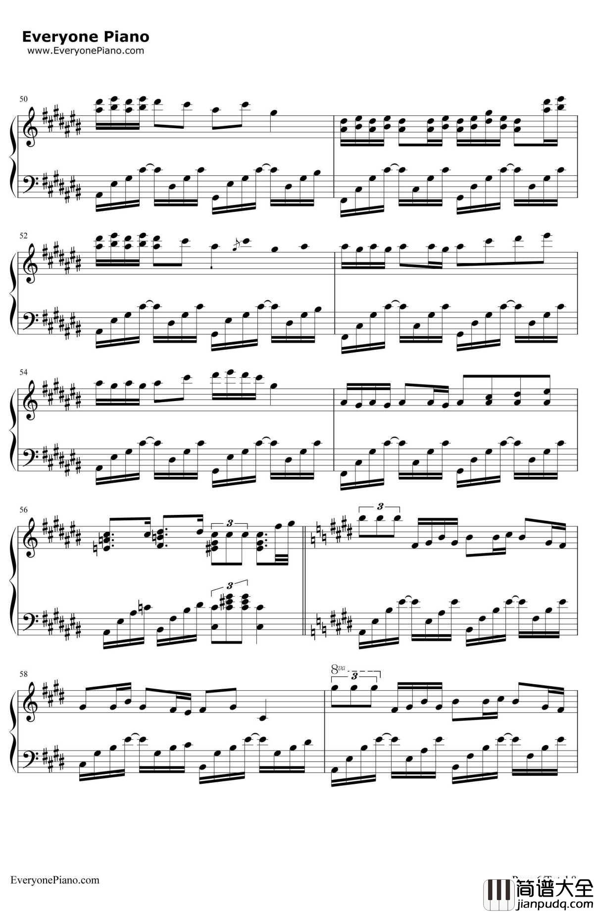 采茶纪钢琴谱_双笙