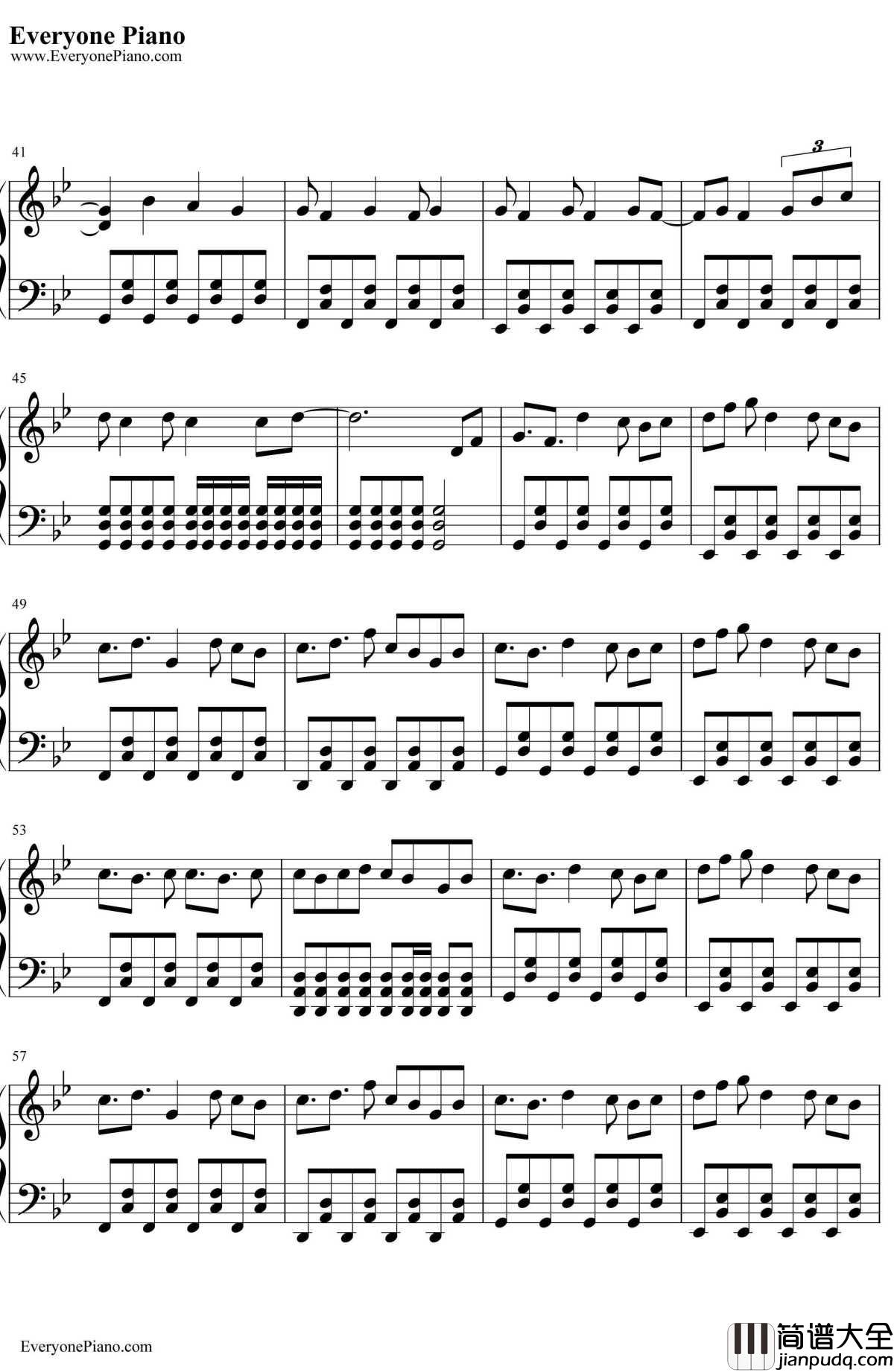 九九八十一钢琴谱_乐正绫洛天依_VOCALOID中文传说曲