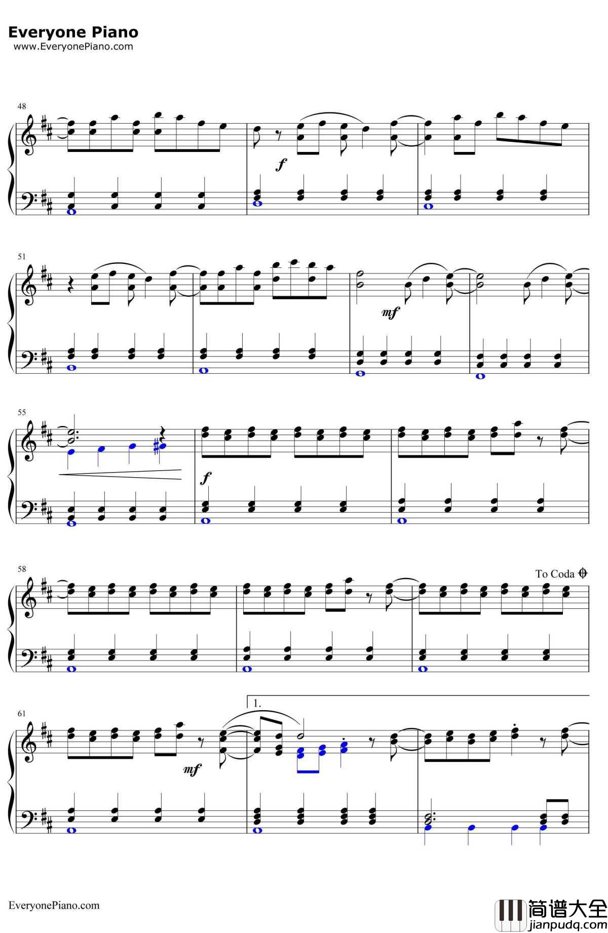 恋するフォーチュンクッキー(恋爱的幸运饼干)钢琴谱_AKB48