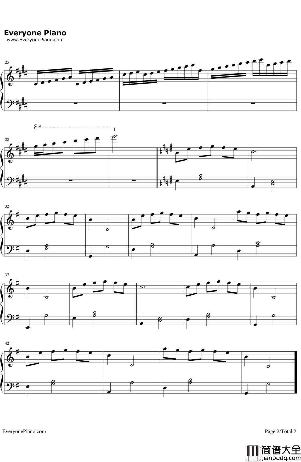 Late_For_The_Date钢琴谱_JustinHurwitz__爱乐之城_人物主题曲