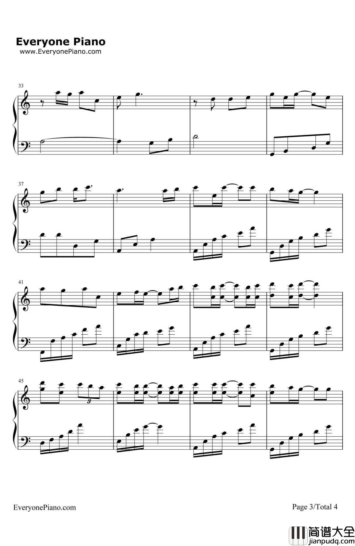 赤血长殷钢琴谱_王凯_简单版__琅琊榜_插曲