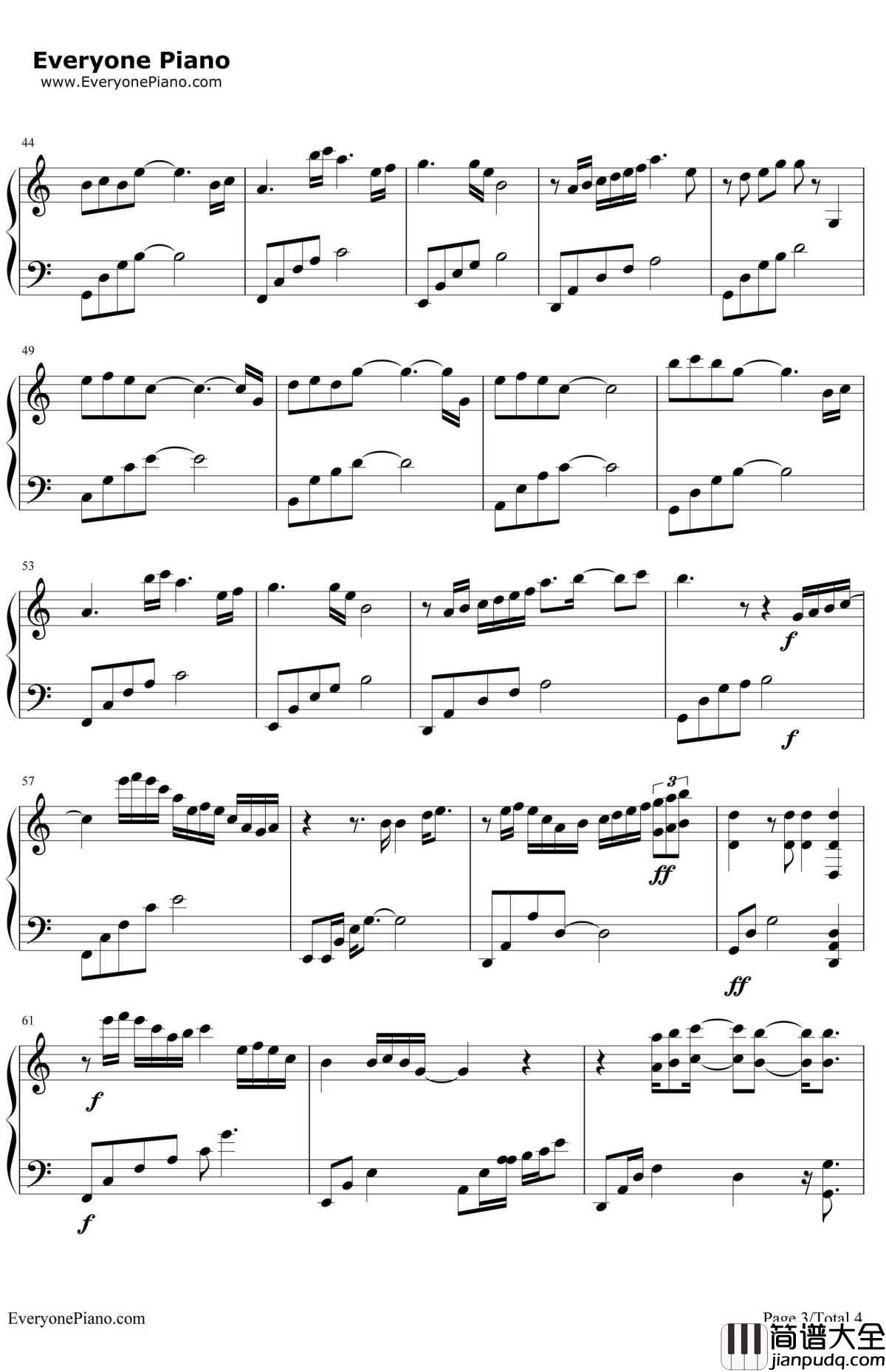 念雨钢琴谱_孟杨__呼吸_